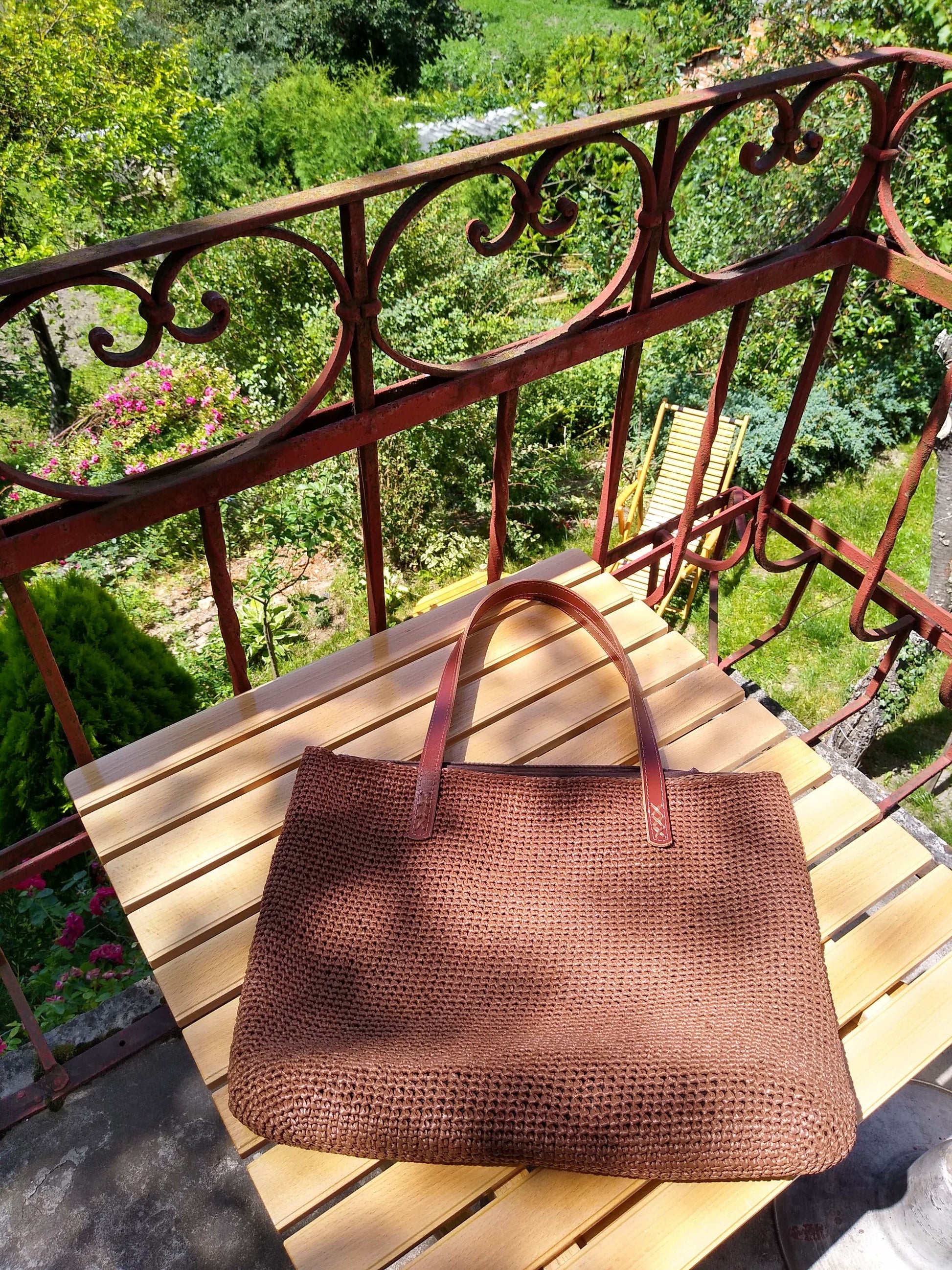 👝 N°97 Crochet Shoulder Bag