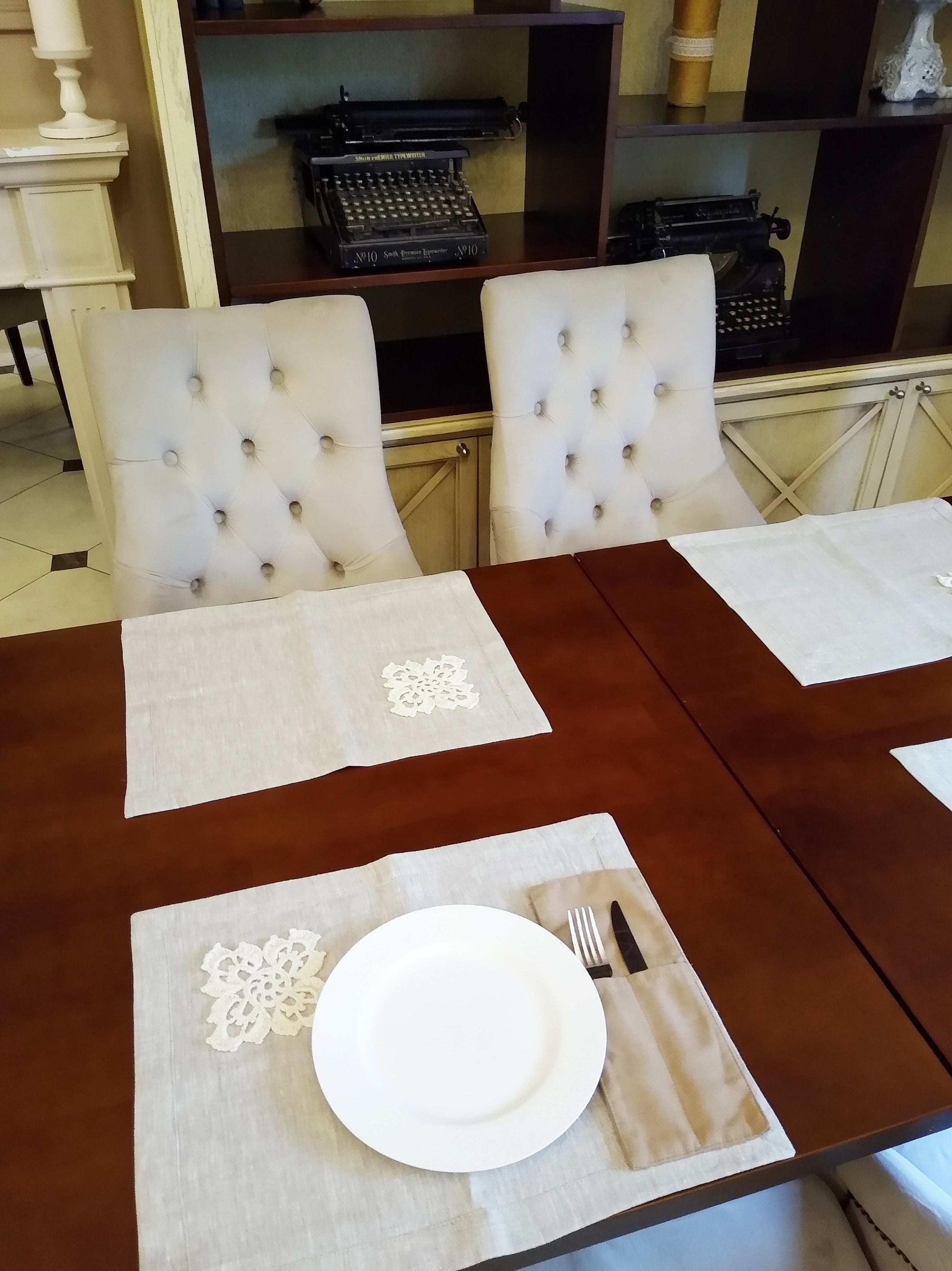 🍽️ N°89 Linen Placemat
