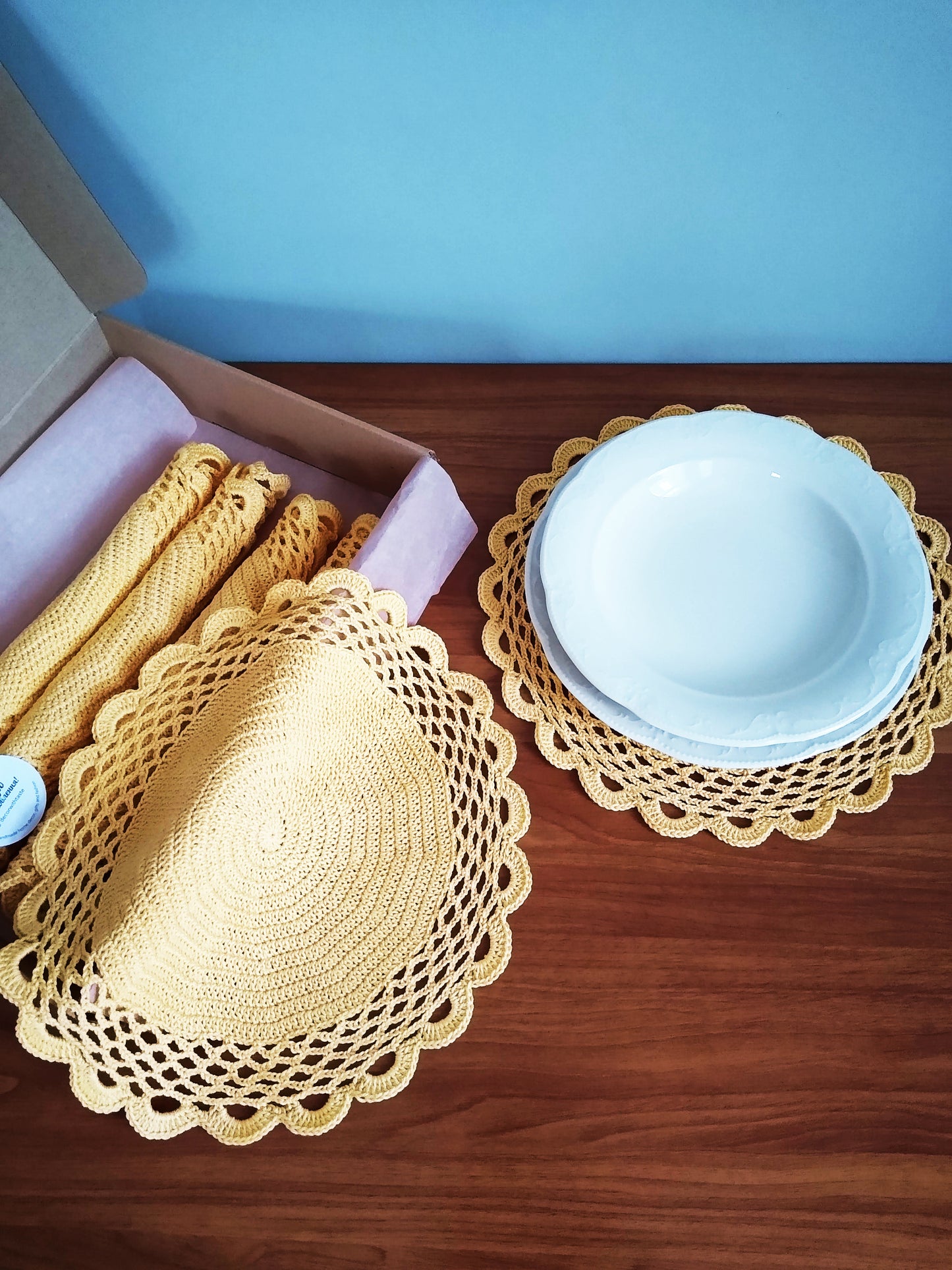 🍽️ N°6 Crochet Placemat