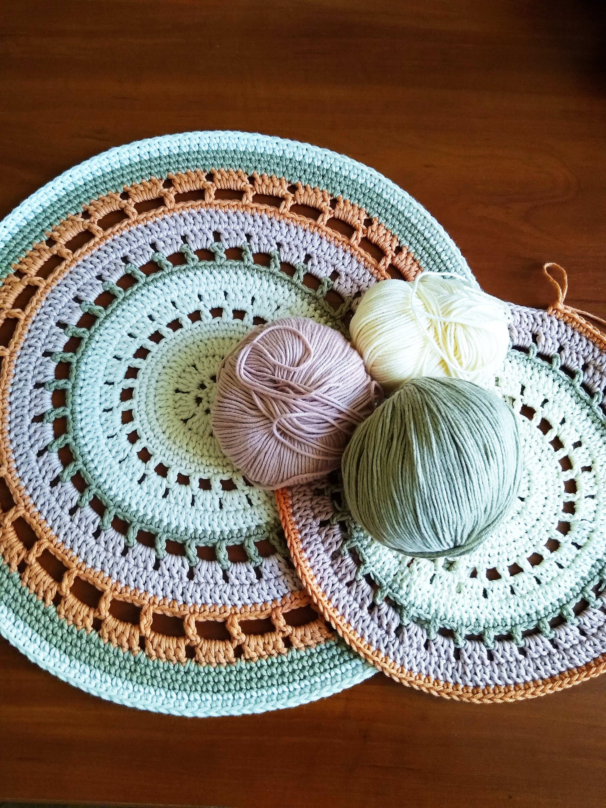 🍽️ N°35 Crochet Placemat