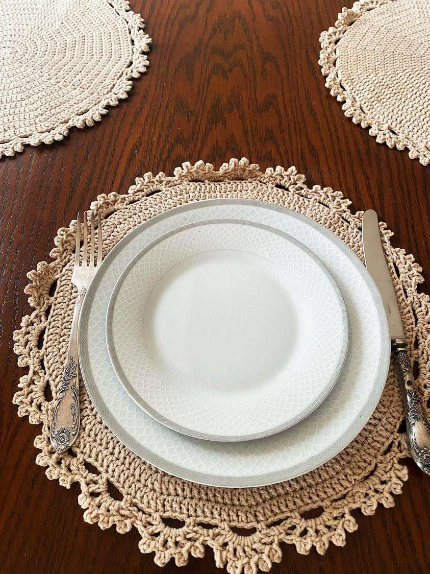 🍽️ N°110 Crochet Placemat