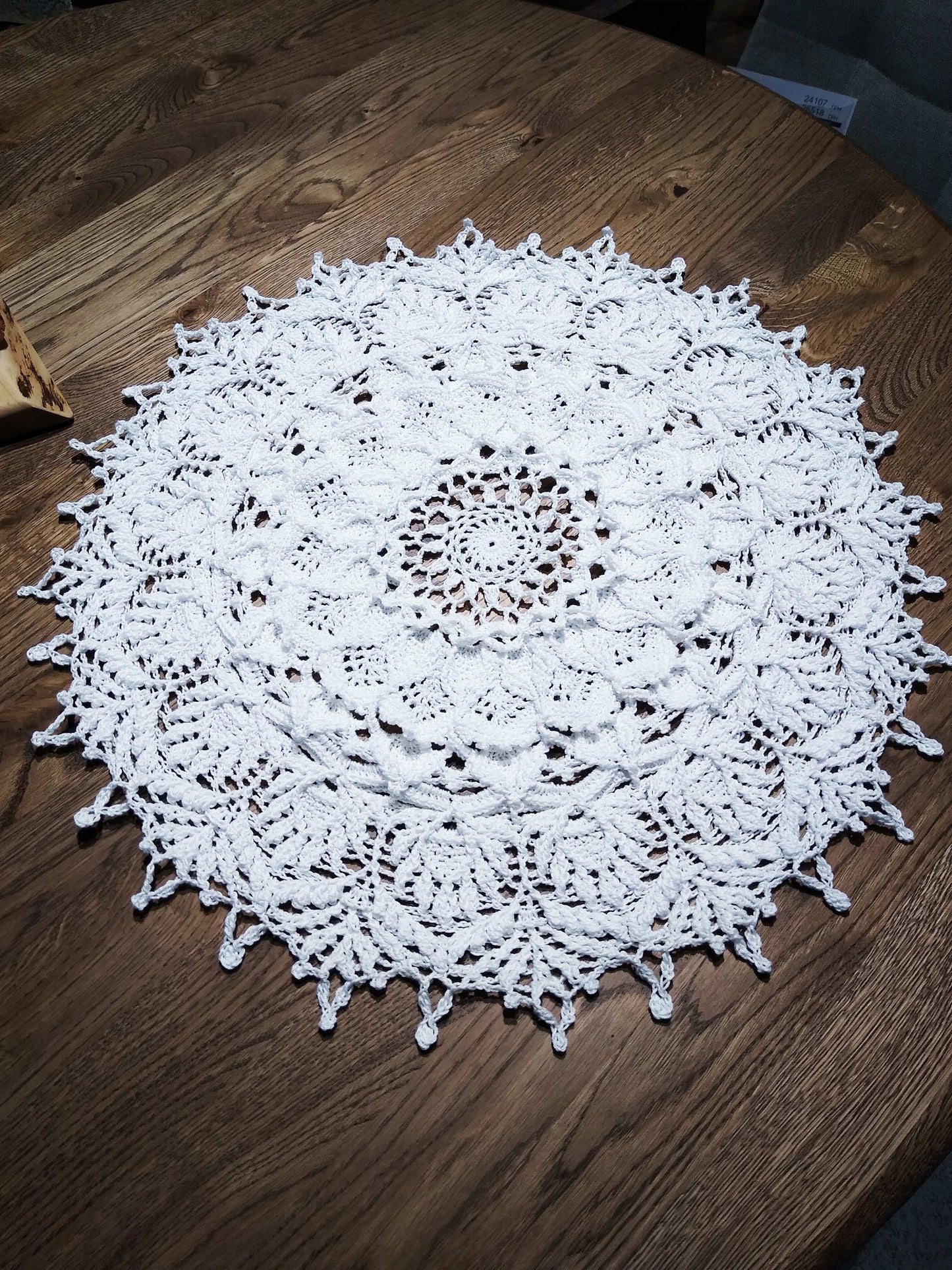🕸️ N°21 Crochet Textured Doily