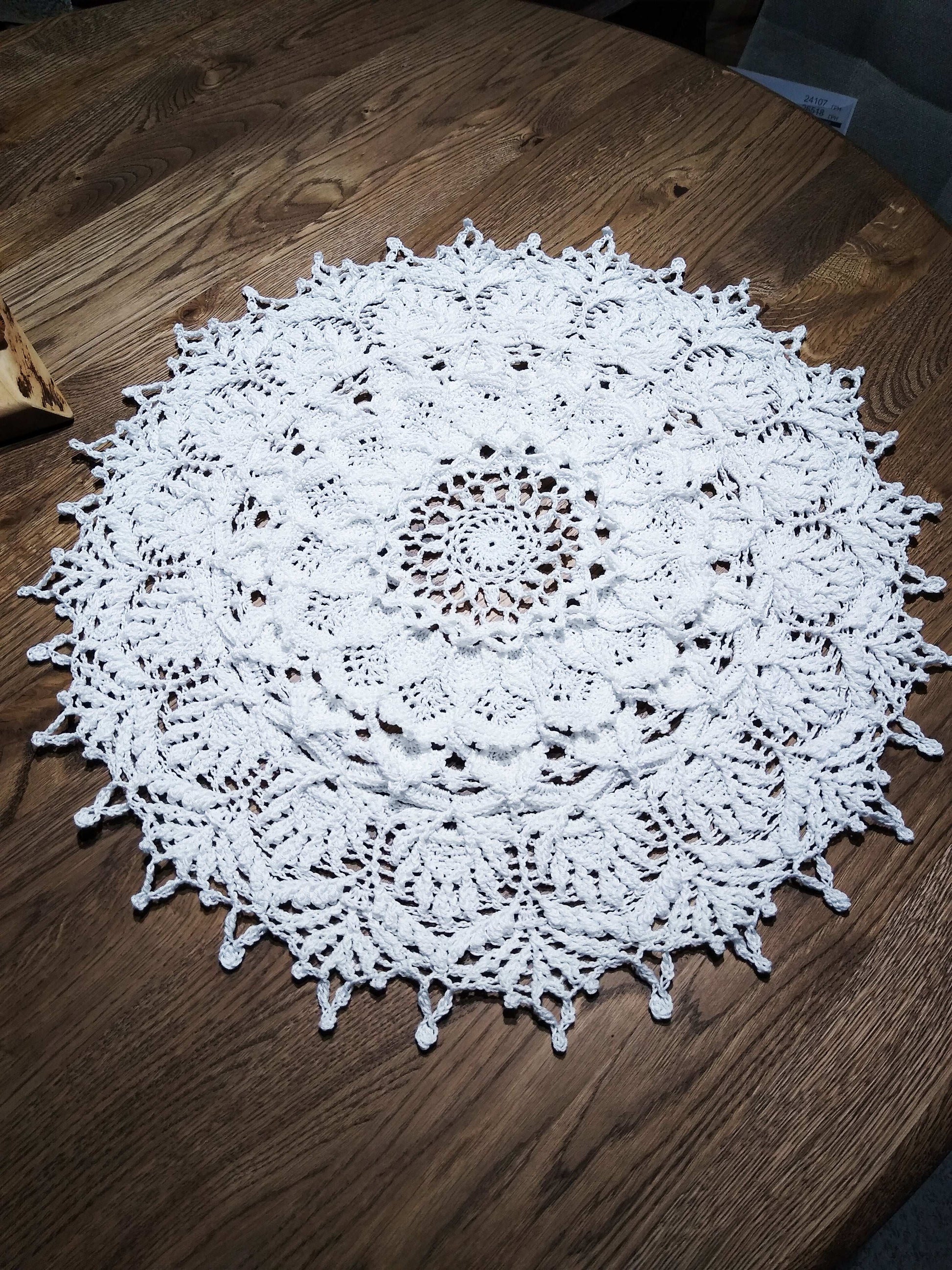 🕸️ N°21 Crochet Textured Doily