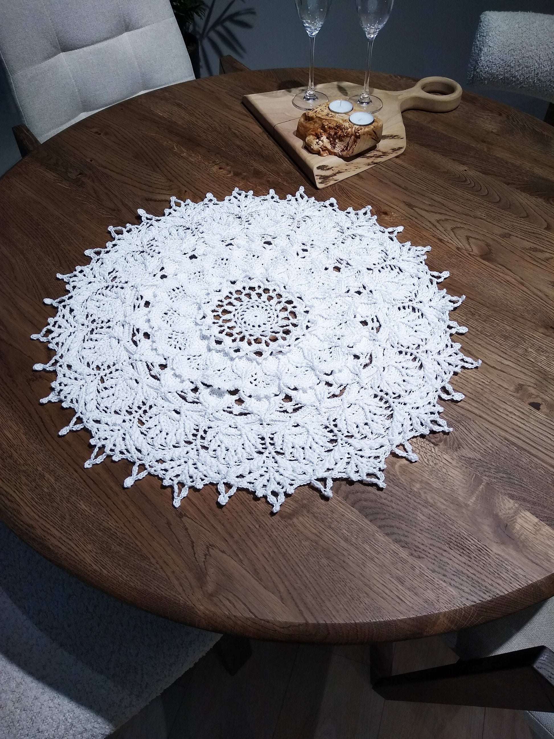 🕸️ N°21 Crochet Textured Doily