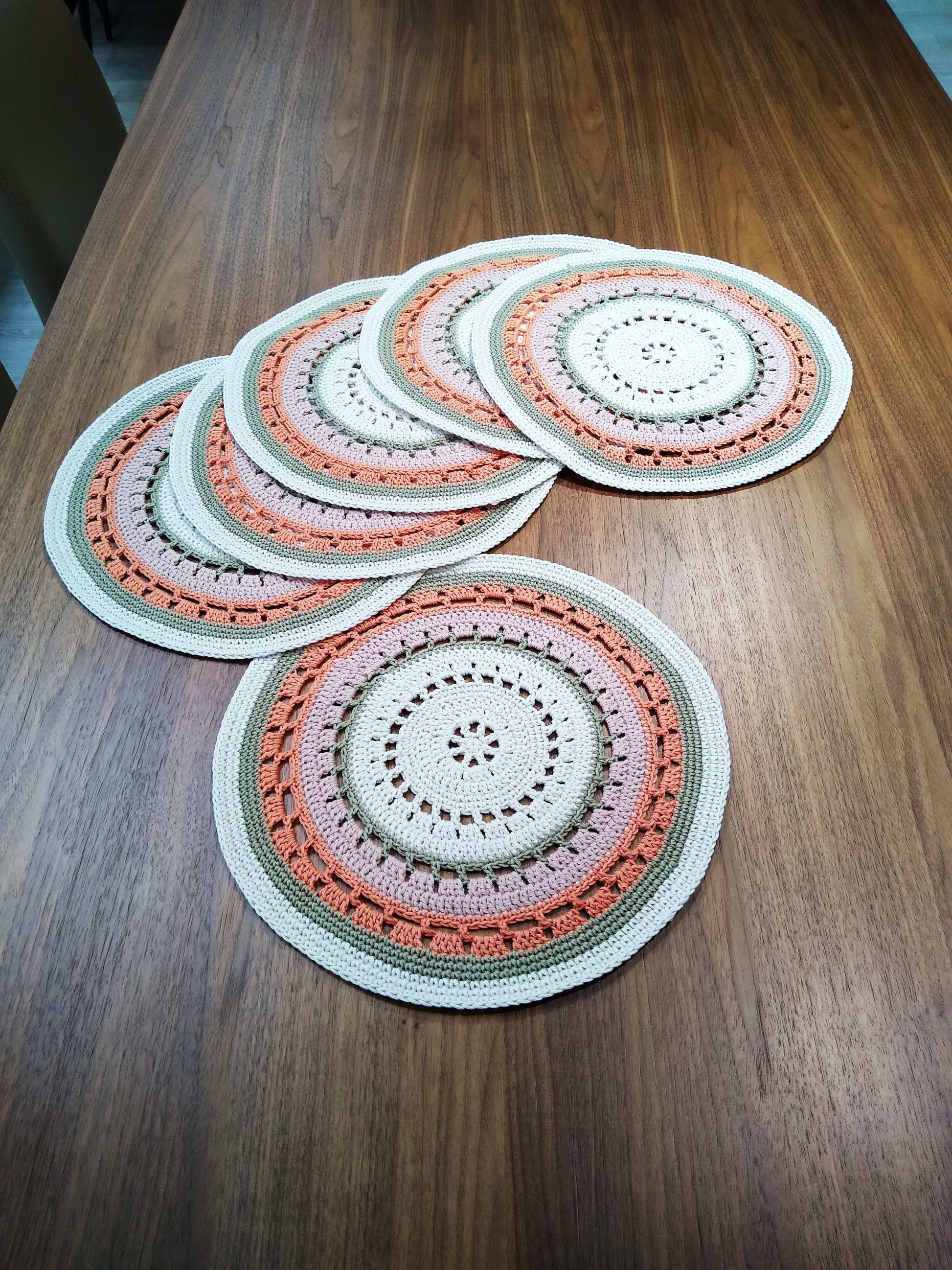 🍽️ N°35 Crochet Placemat