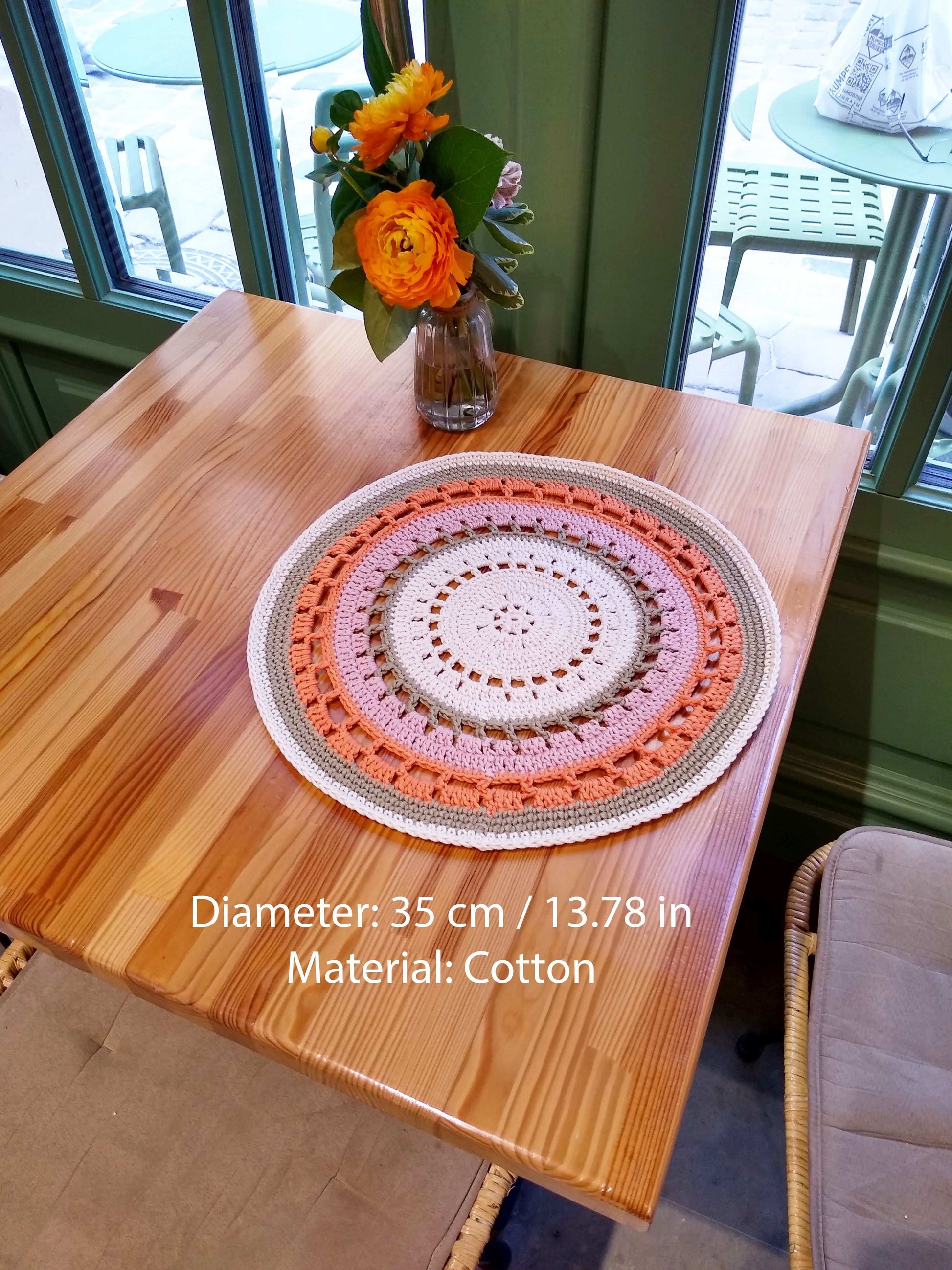 🍽️ N°35 Crochet Placemat