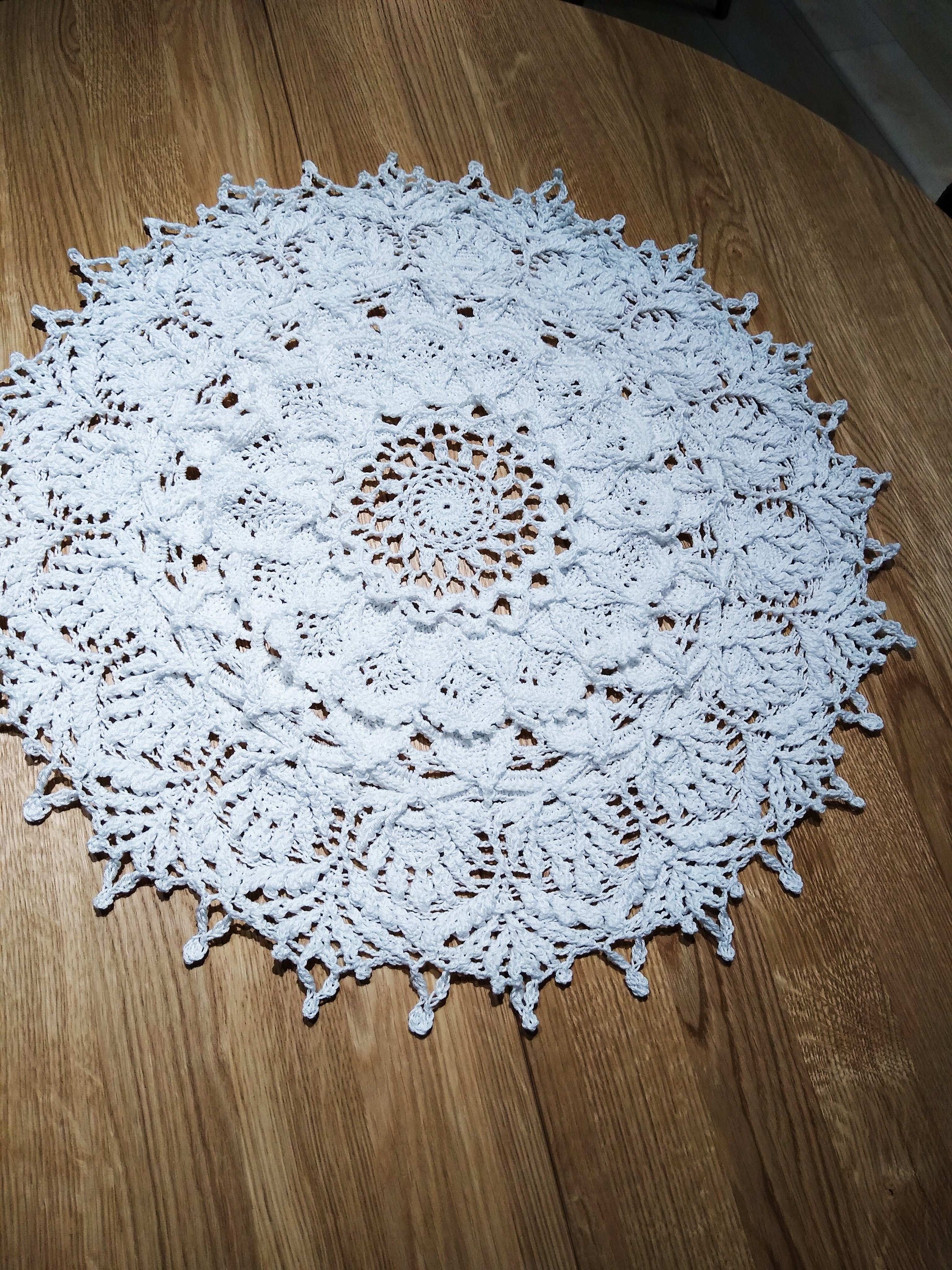 🕸️ N°21 Crochet Textured Doily