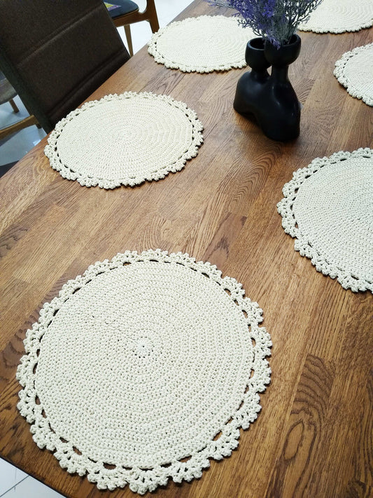 🍽️ N°58 Crochet Placemat