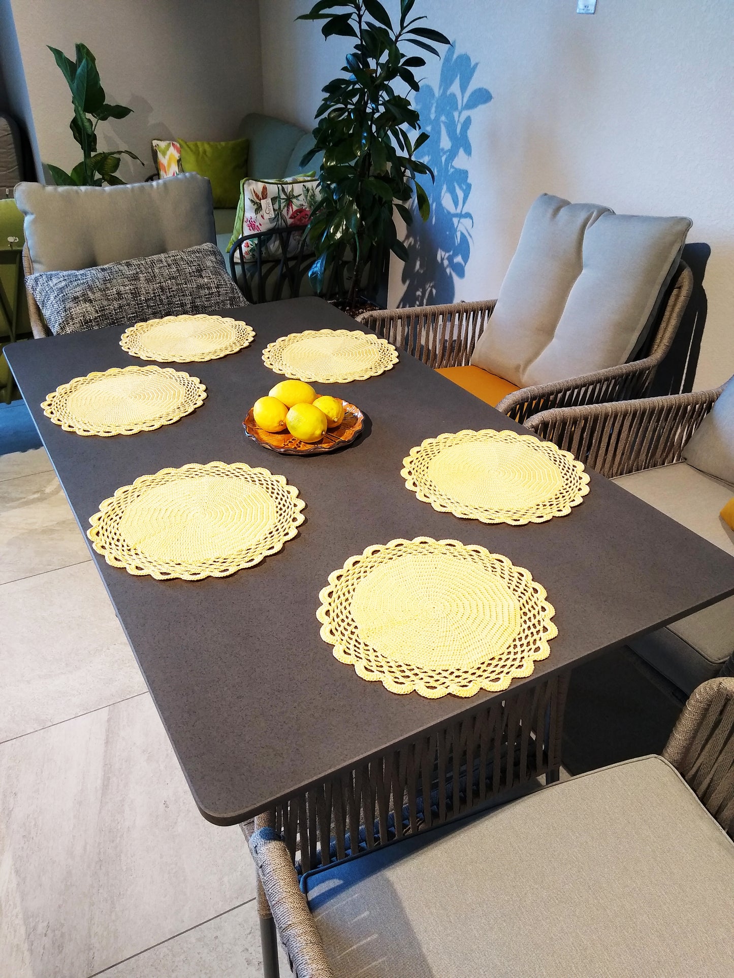 🍽️ N°6 Crochet Placemat