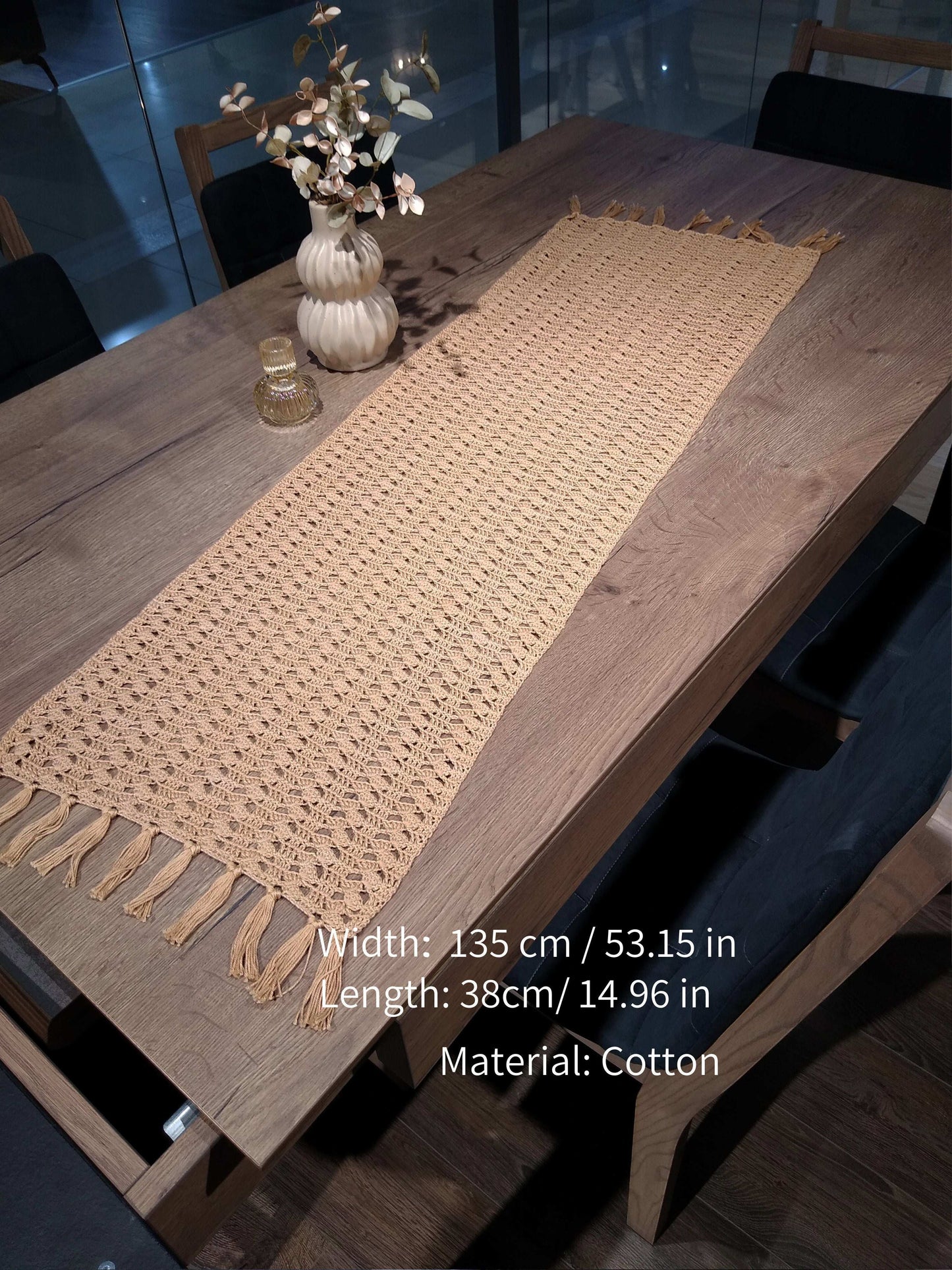 ๐ Nยฐ4 Crochet Runner - DecorWithTaste