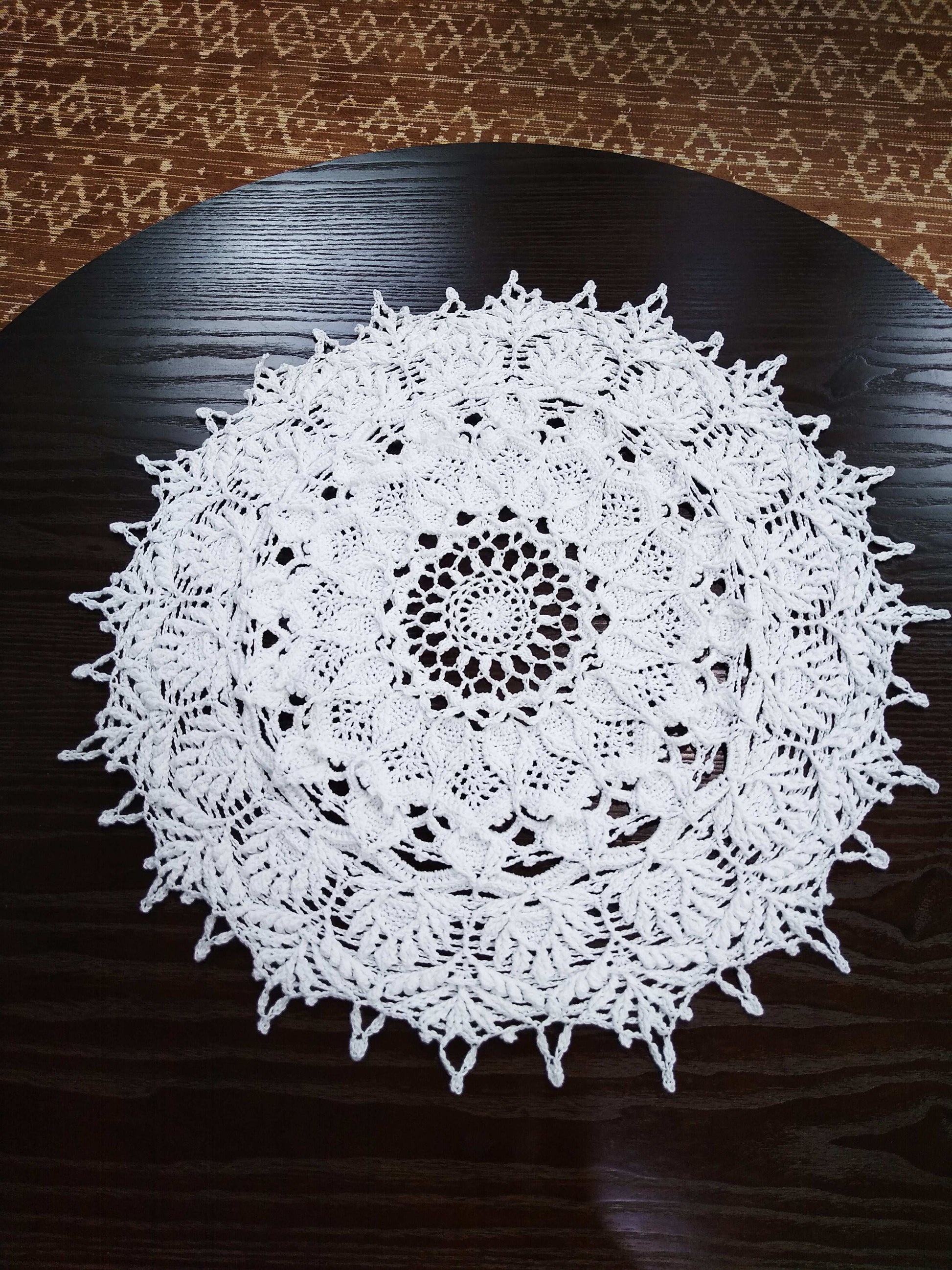 🕸️ N°21 Crochet Textured Doily