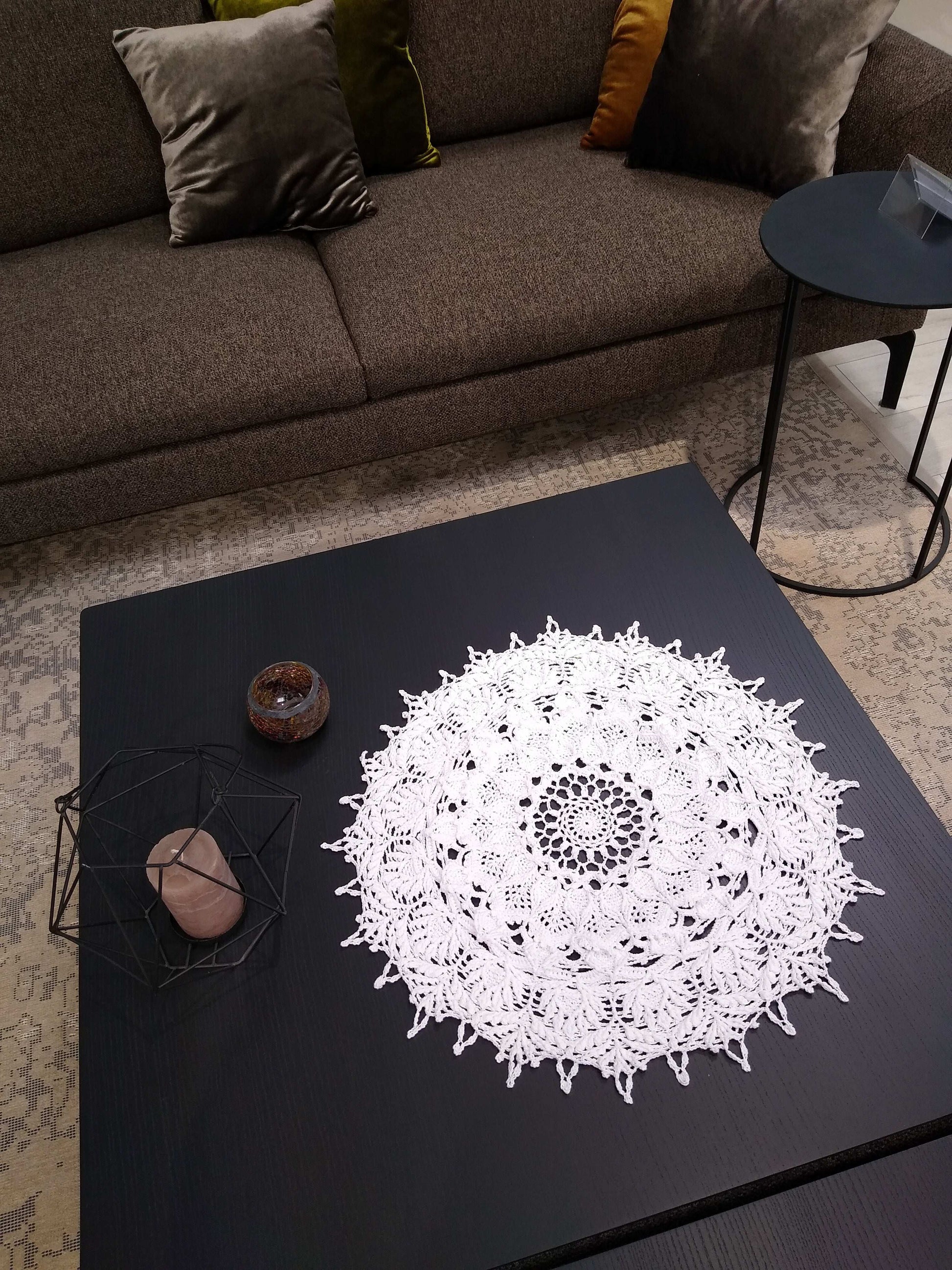 🕸️ N°21 Crochet Textured Doily