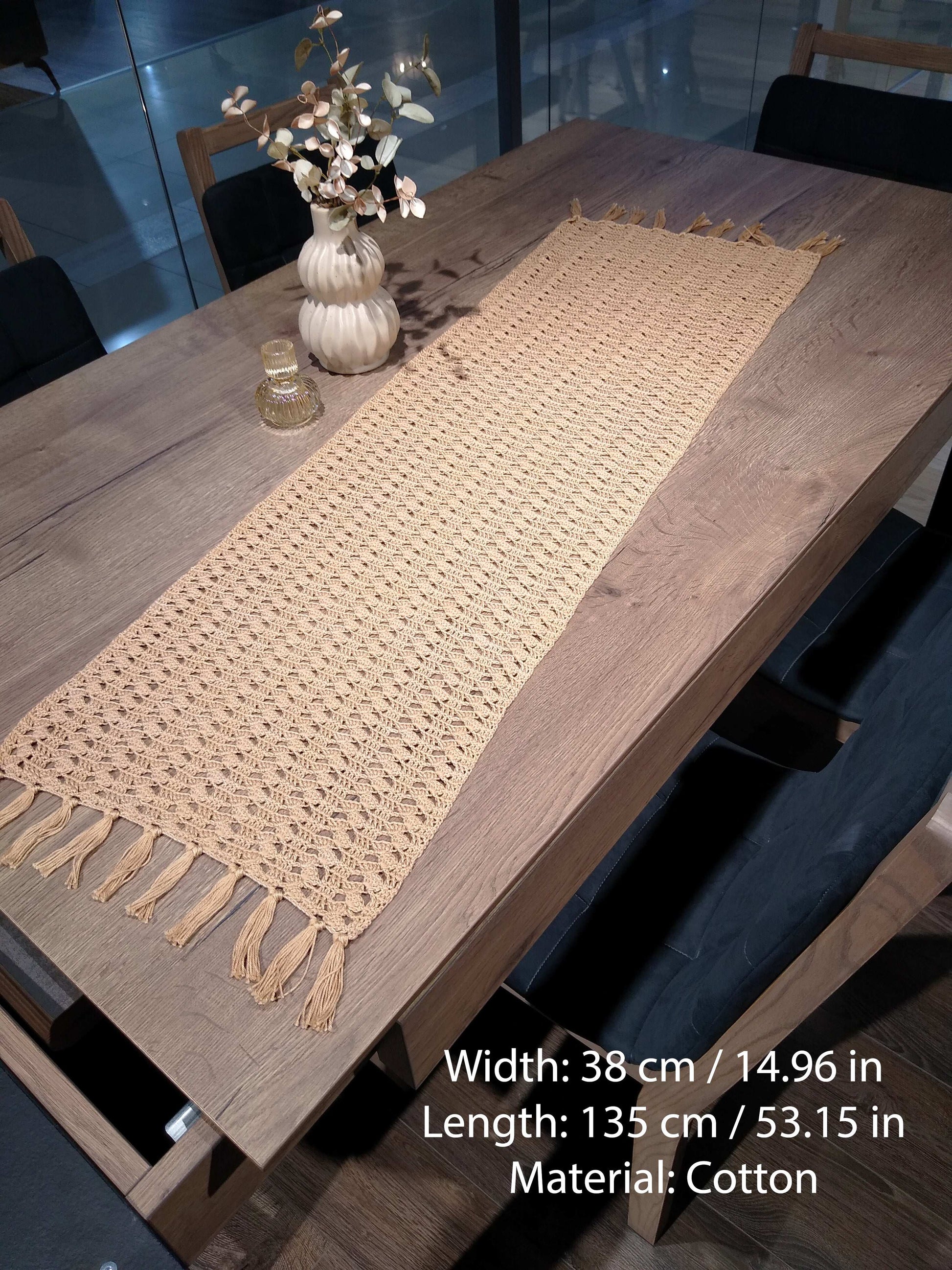 ┬─┬ N°17 Crochet Runner