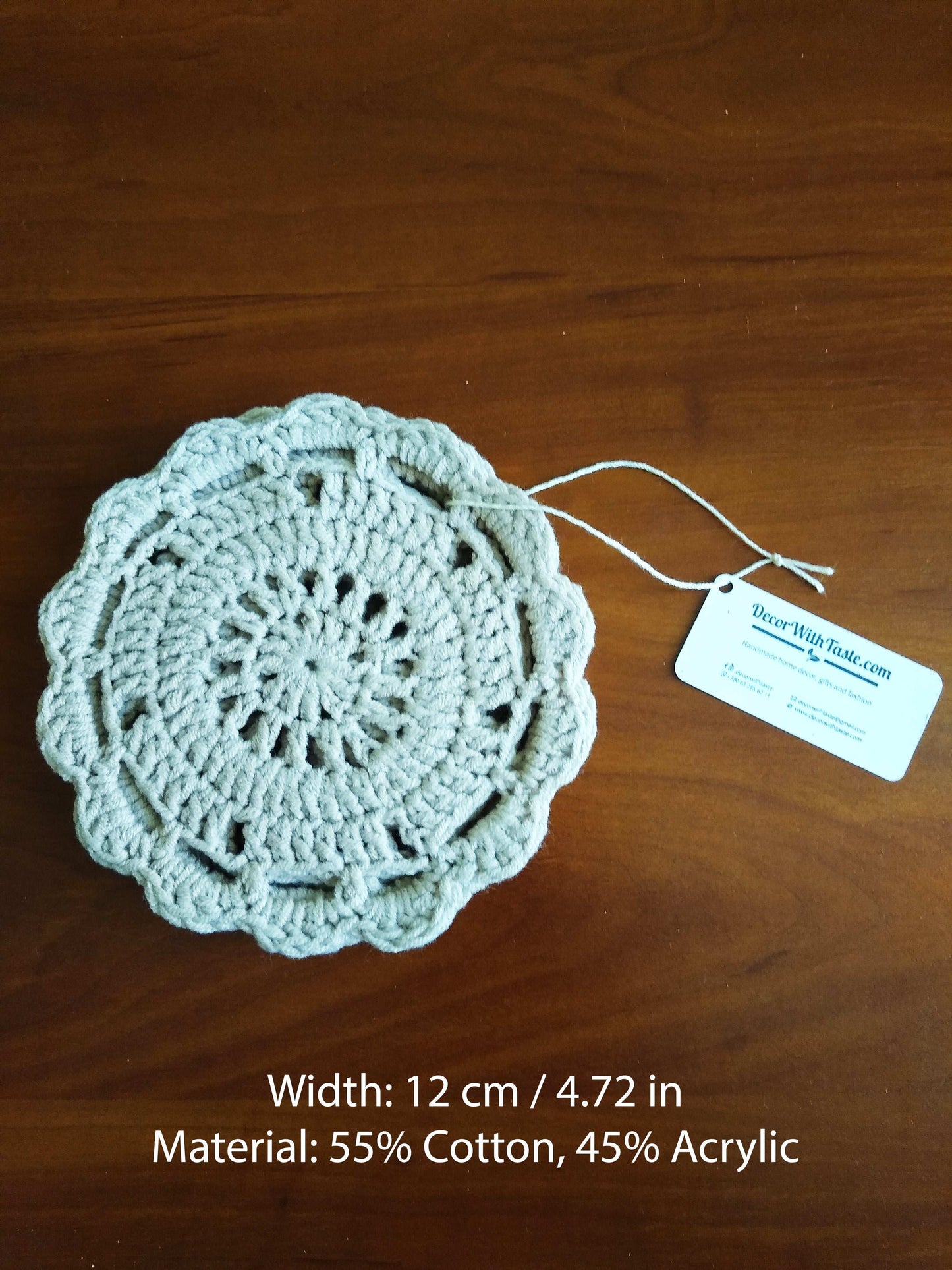 ☕ N°8 Crochet Coasters