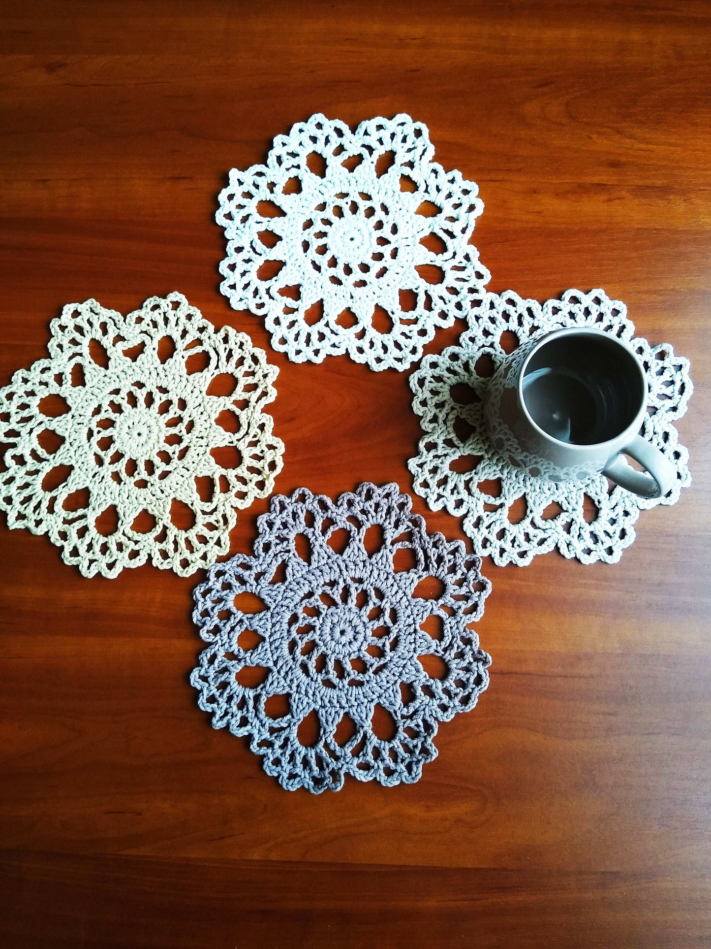 ☕ N°38 Crochet Coasters