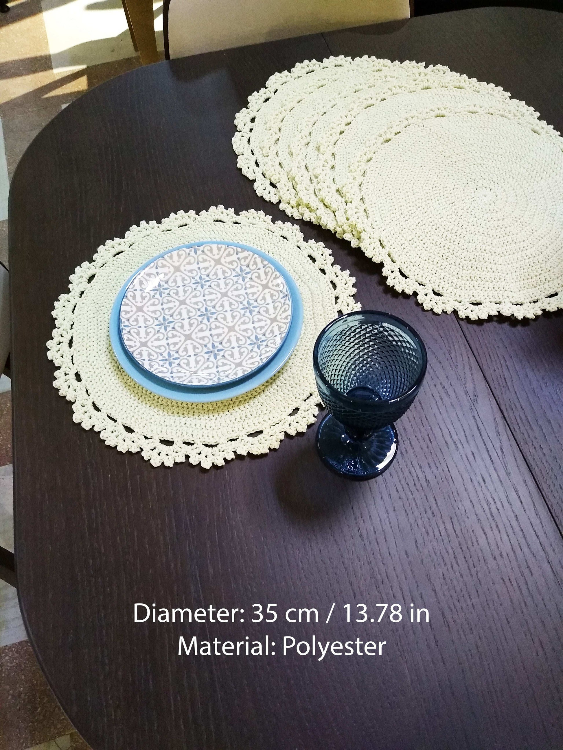 🍽️ N°58 Crochet Placemat