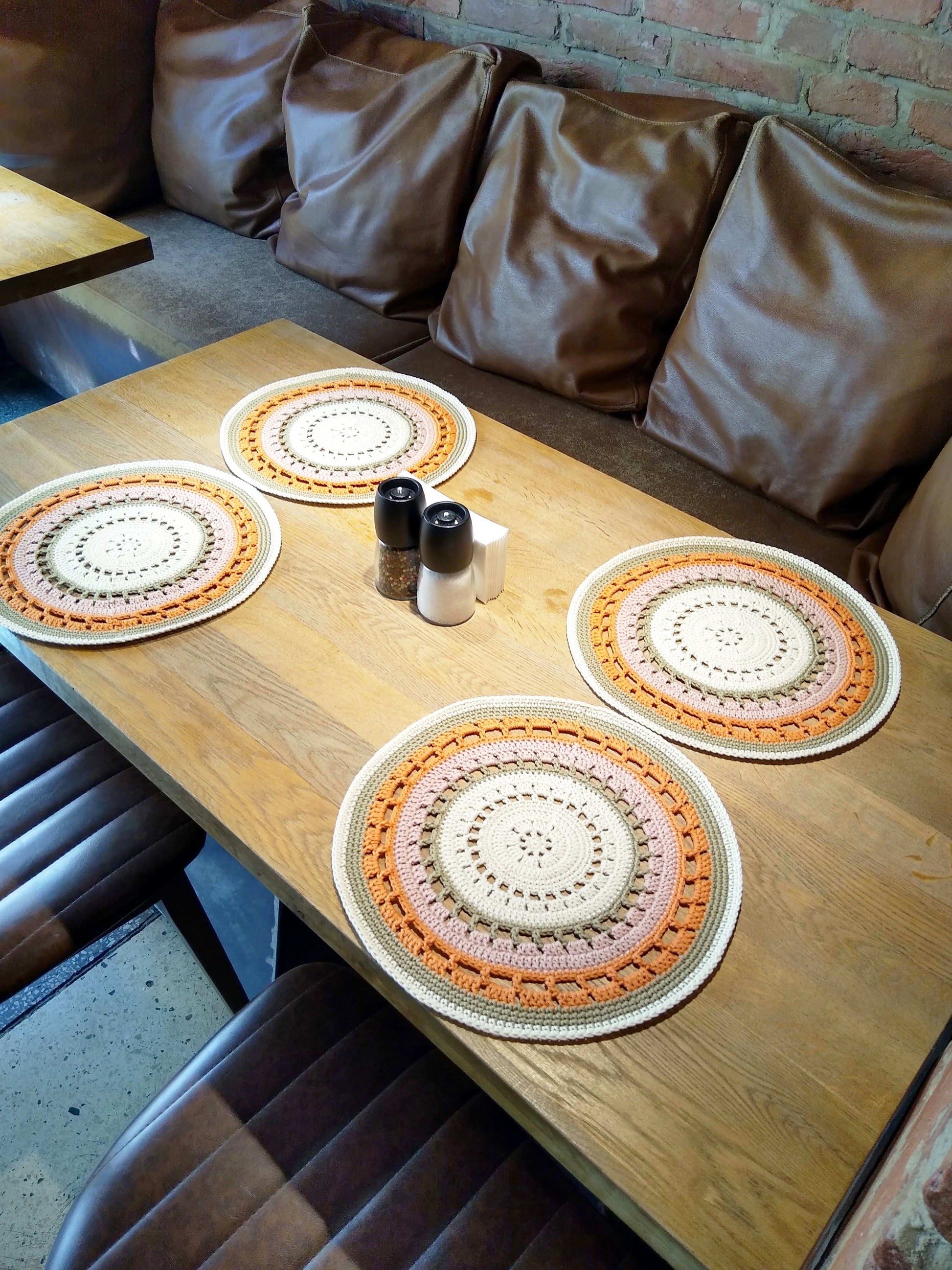 🍽️ N°35 Crochet Placemat