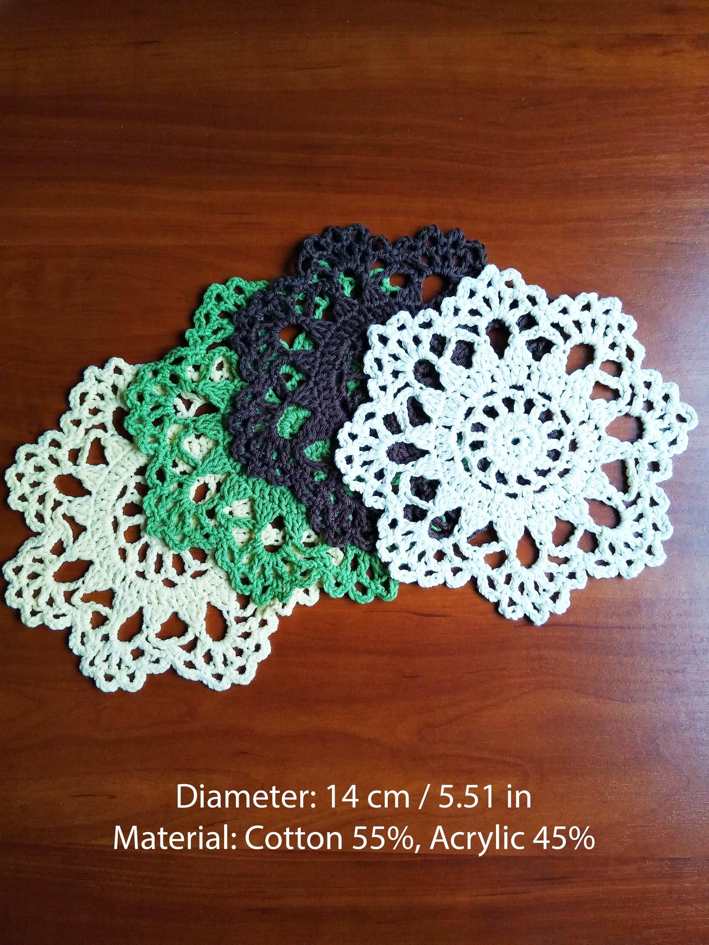☕ N°38 Crochet Coasters