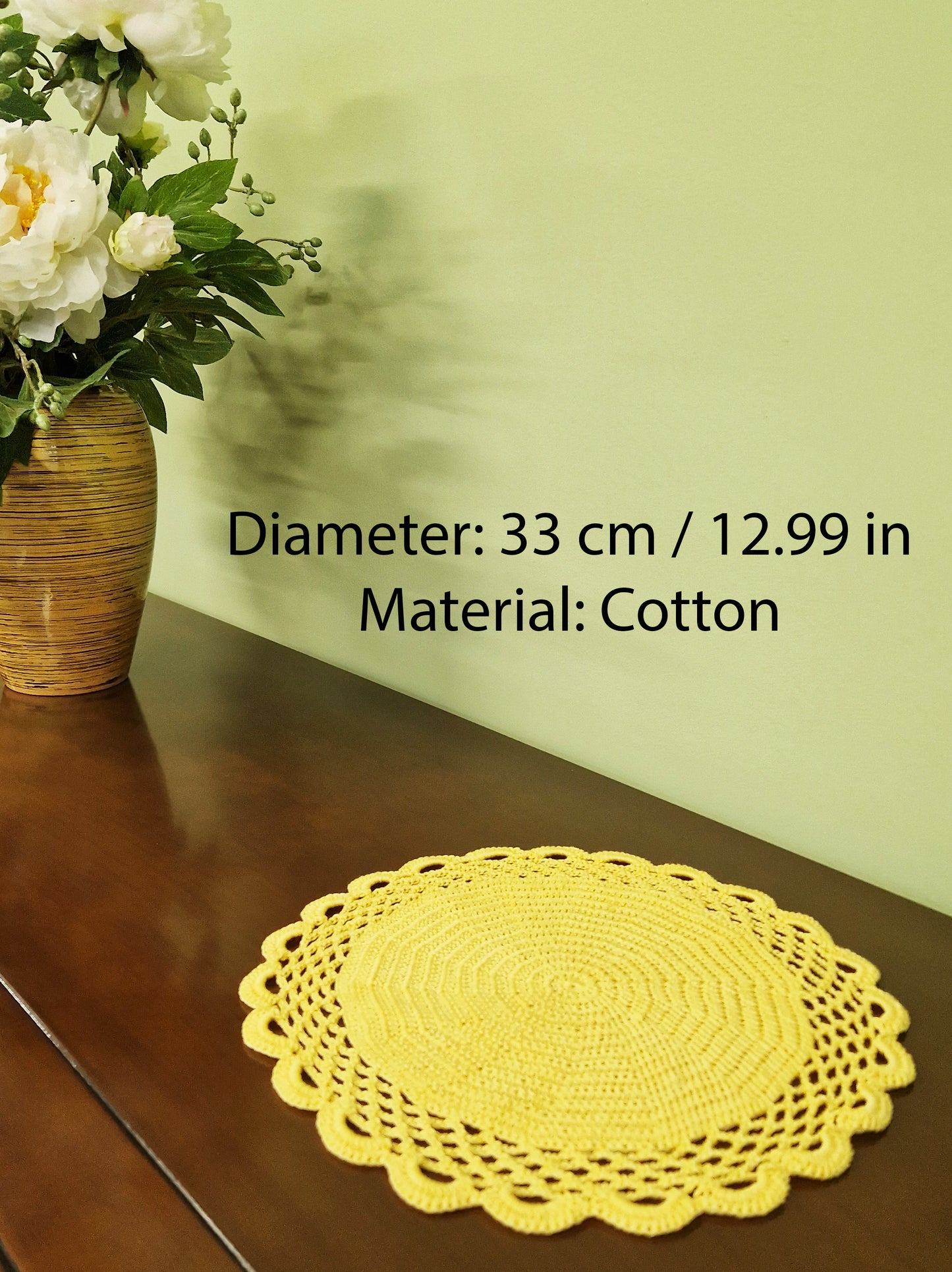 🍽️ N°6 Crochet Placemat