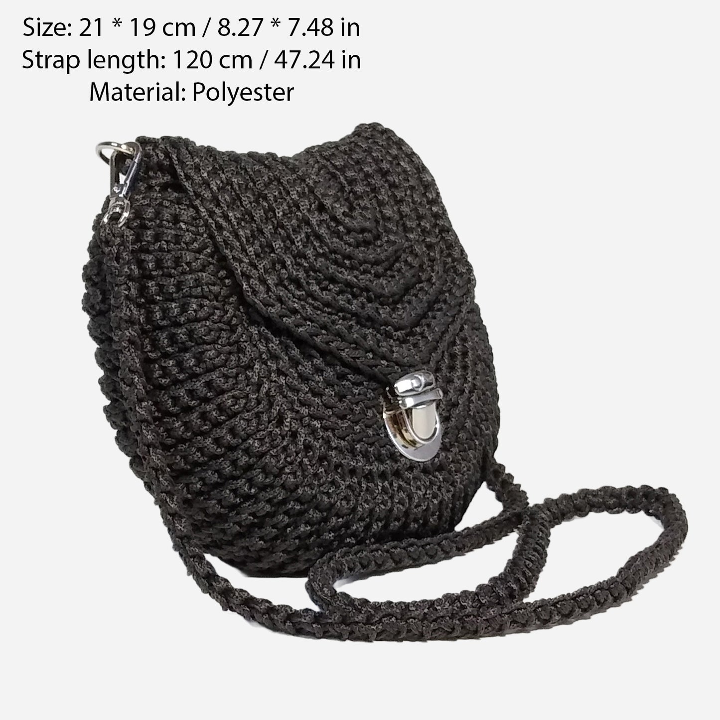 👝 N°28 Сrochet Cross Body Bag
