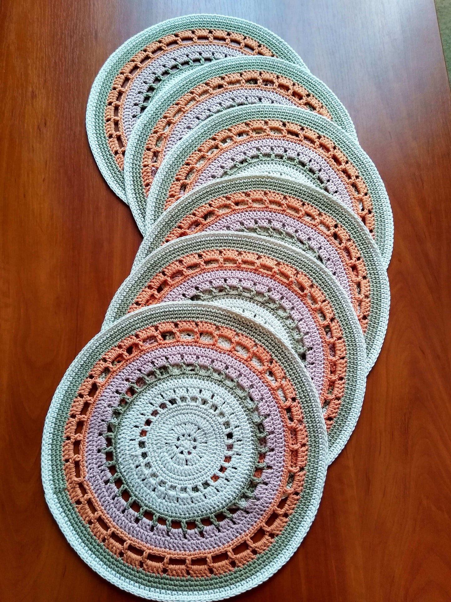 š½ļø N°23 Crochet Placemat - DecorWithTaste