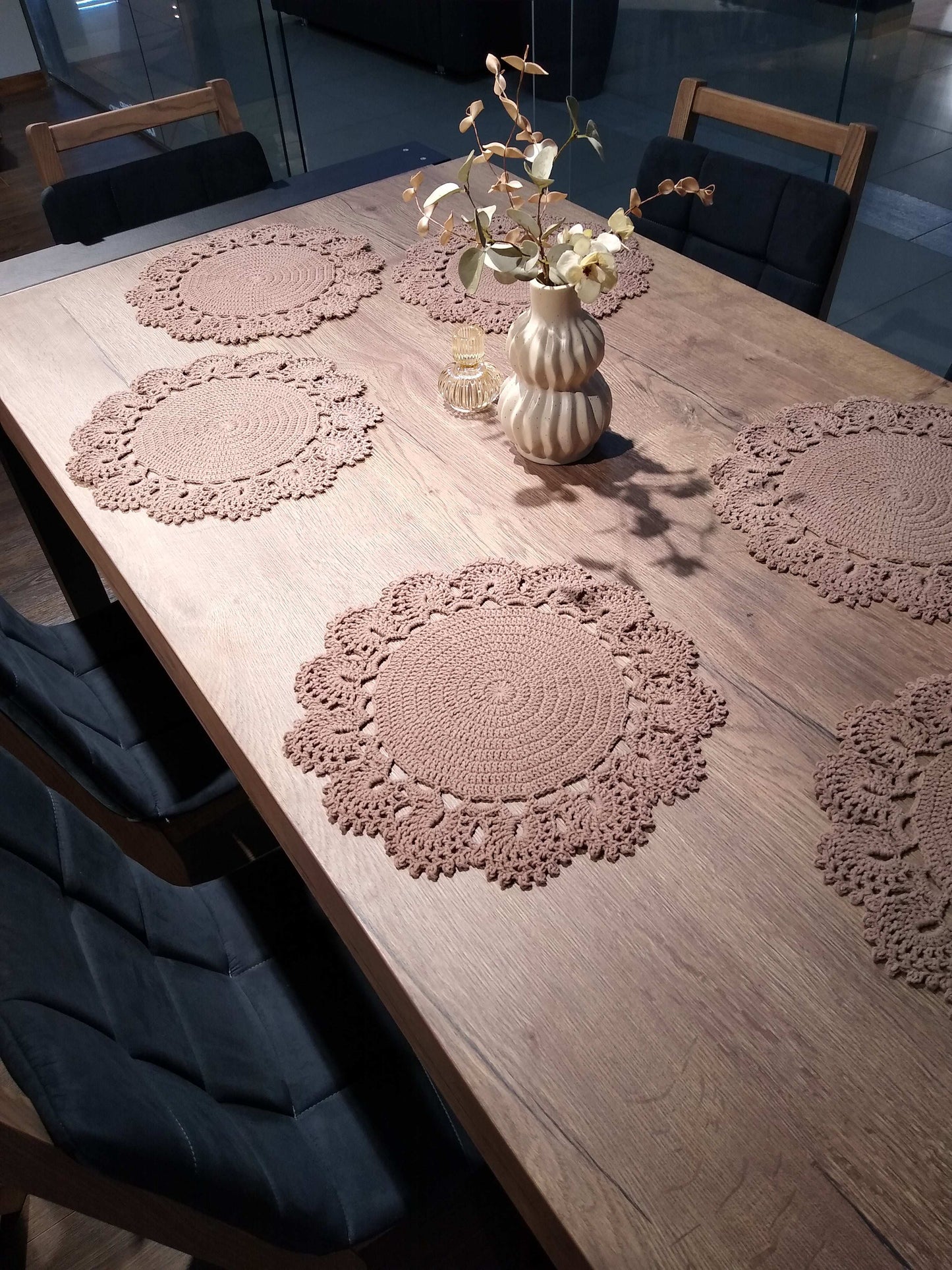 🍽️ N°5 Crochet Placemat - DecorWithTaste