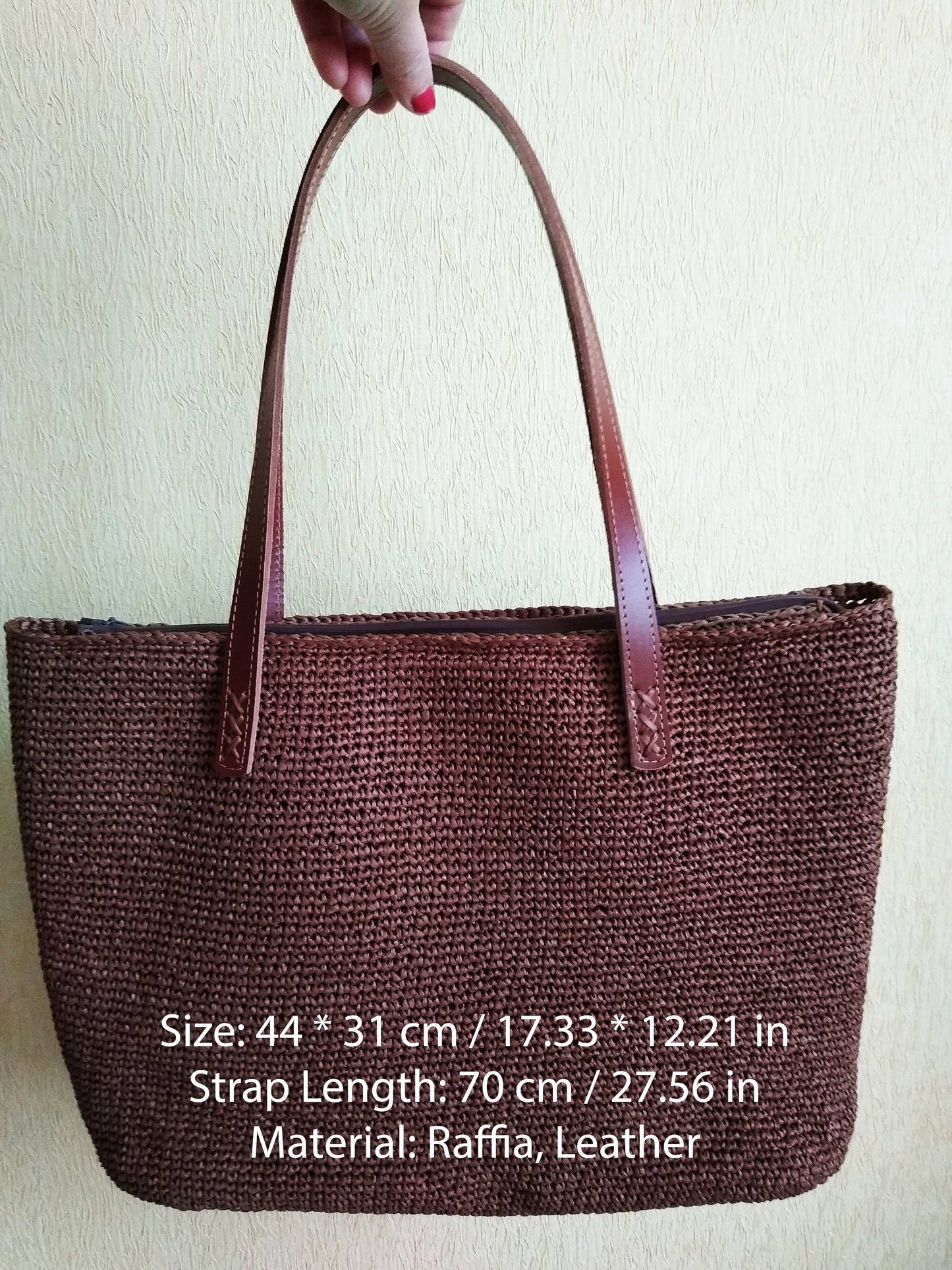 👝 N°97 Crochet Shoulder Bag