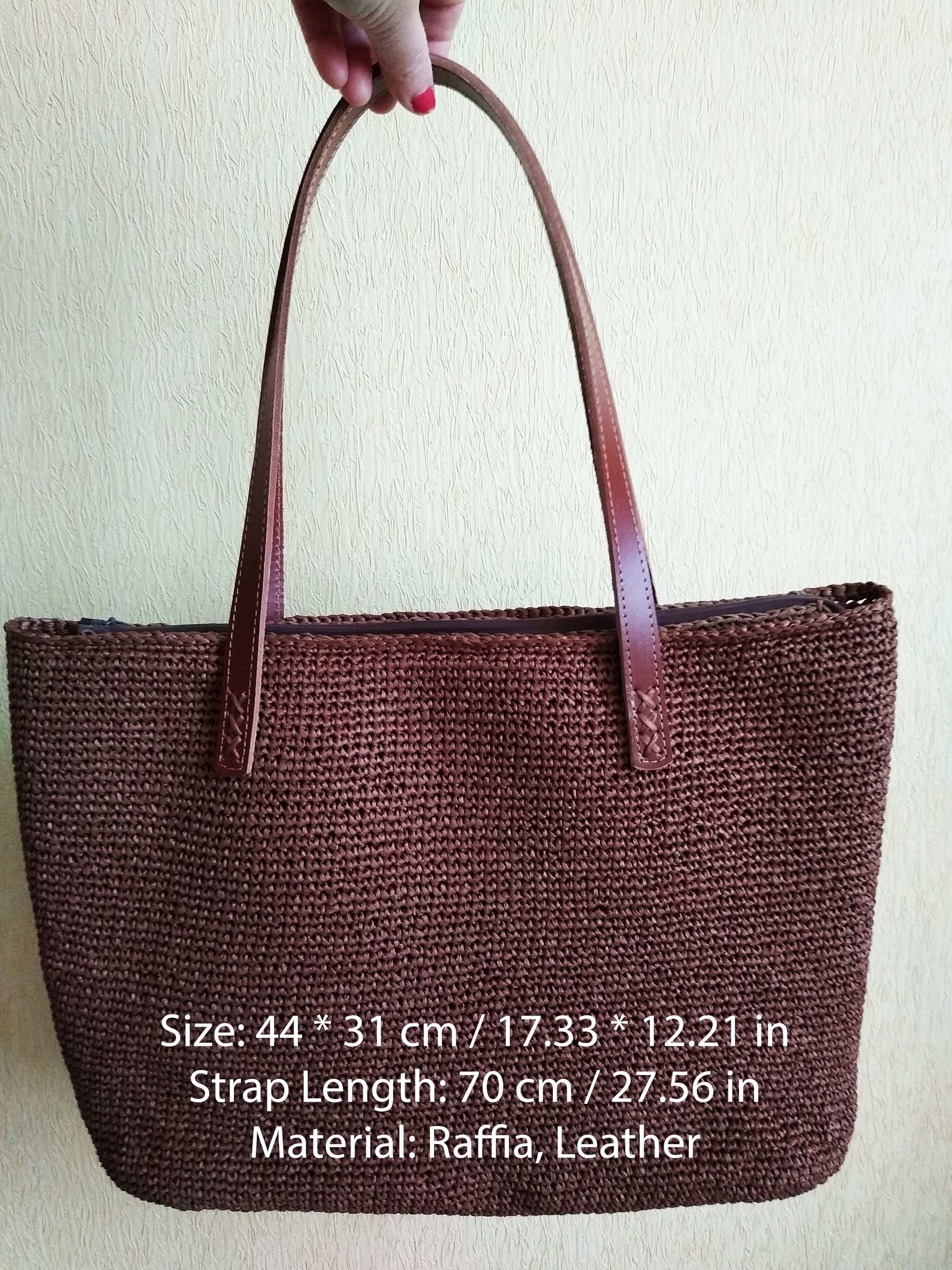 👝 N°97 Crochet Shoulder Bag