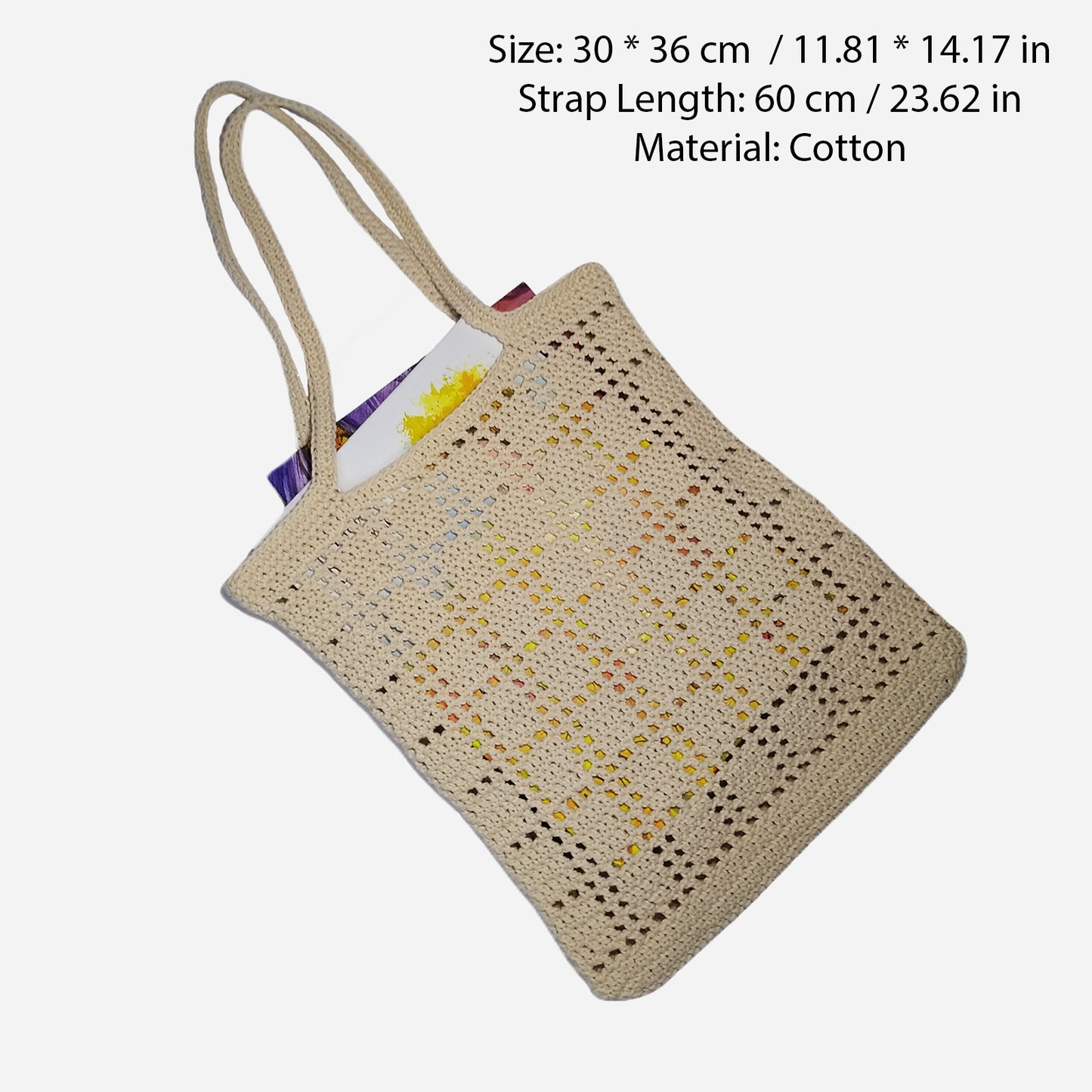 🛍️ N°48 Crochet Tote Bag