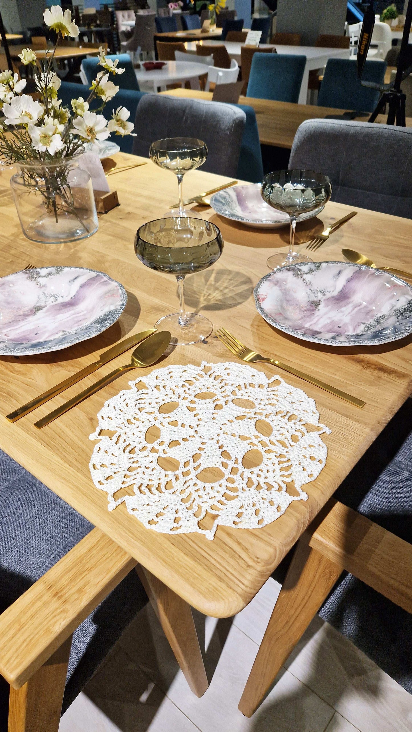 🍽️ N°11 Crochet Placemat - DecorWithTaste