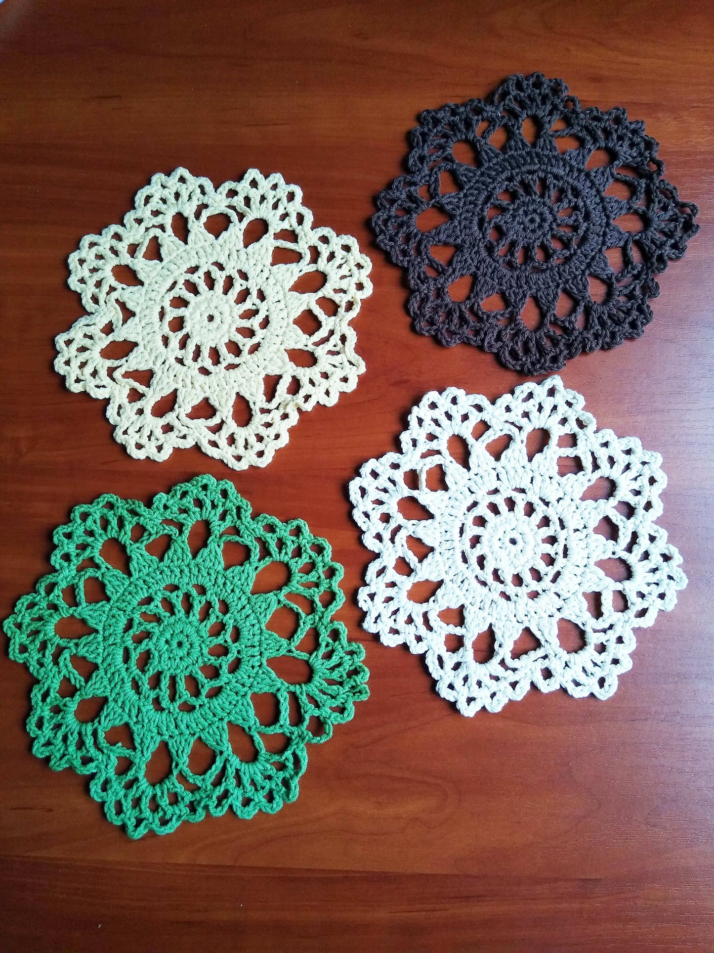 ☕ N°38 Crochet Coasters