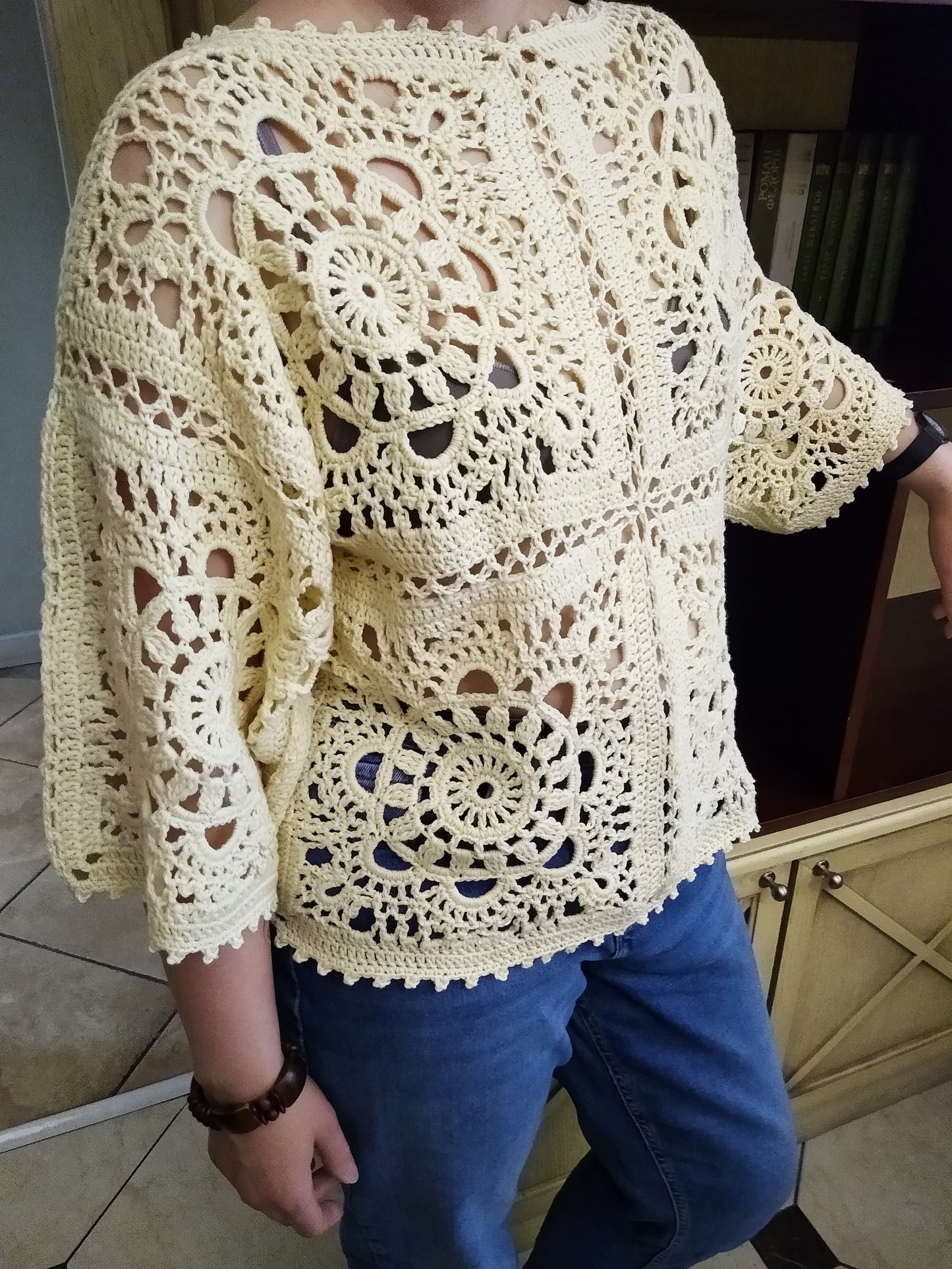 👚 N°126 Crochet Blouse