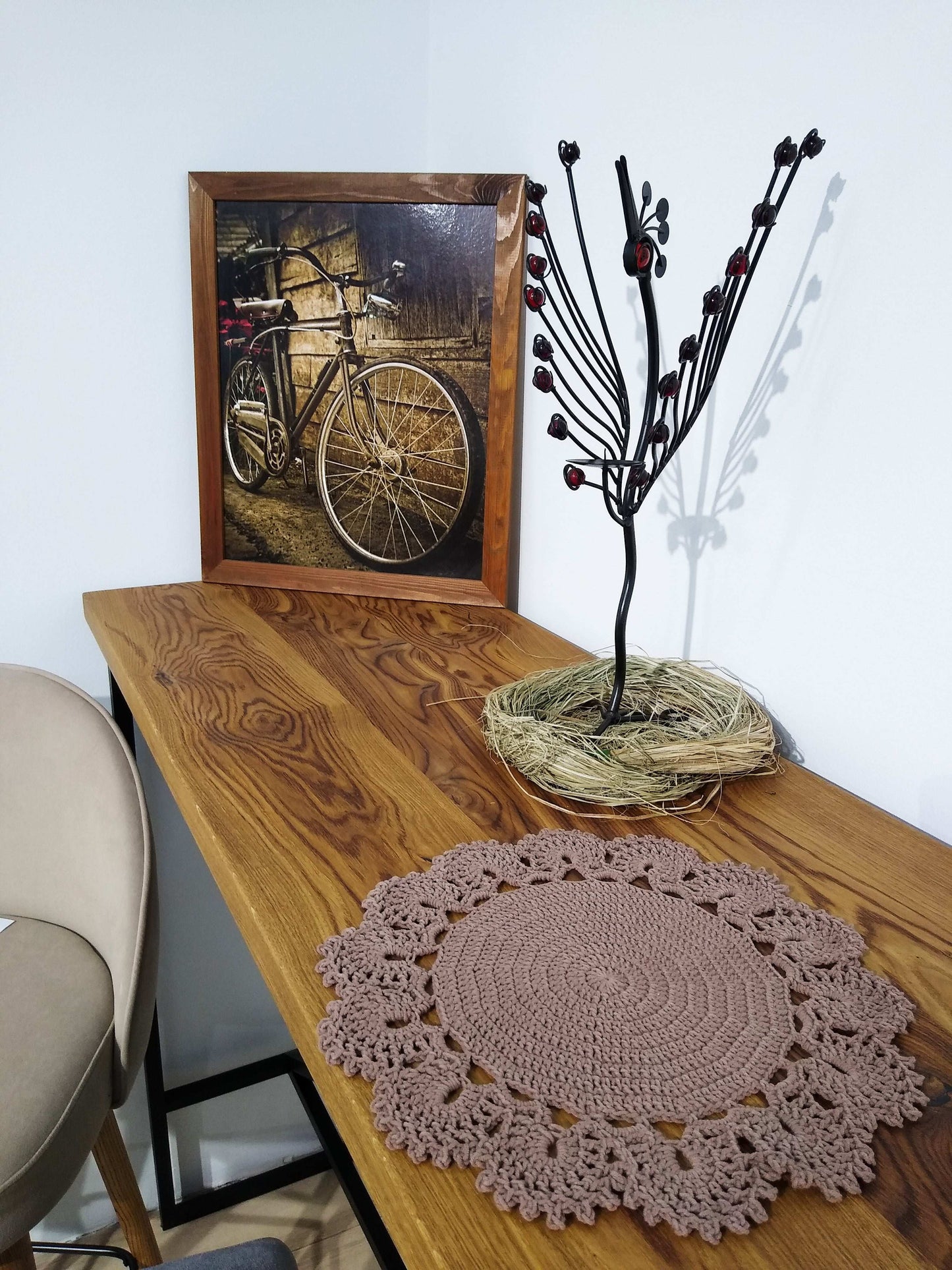 🍽️ N°5 Crochet Placemat - DecorWithTaste
