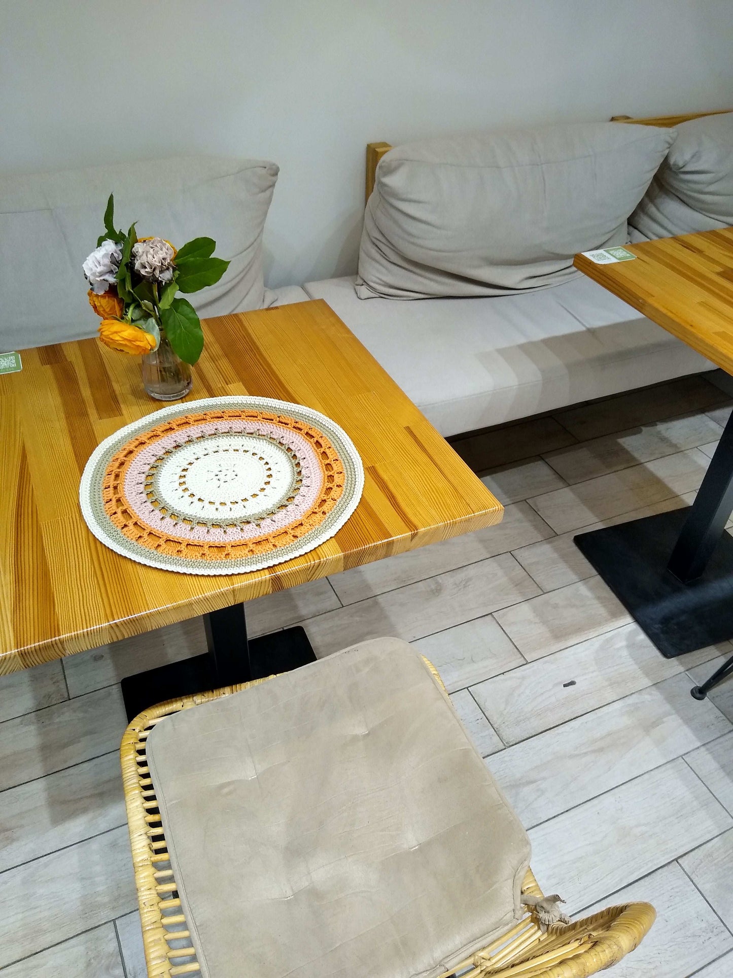 š½ļø N°23 Crochet Placemat - DecorWithTaste