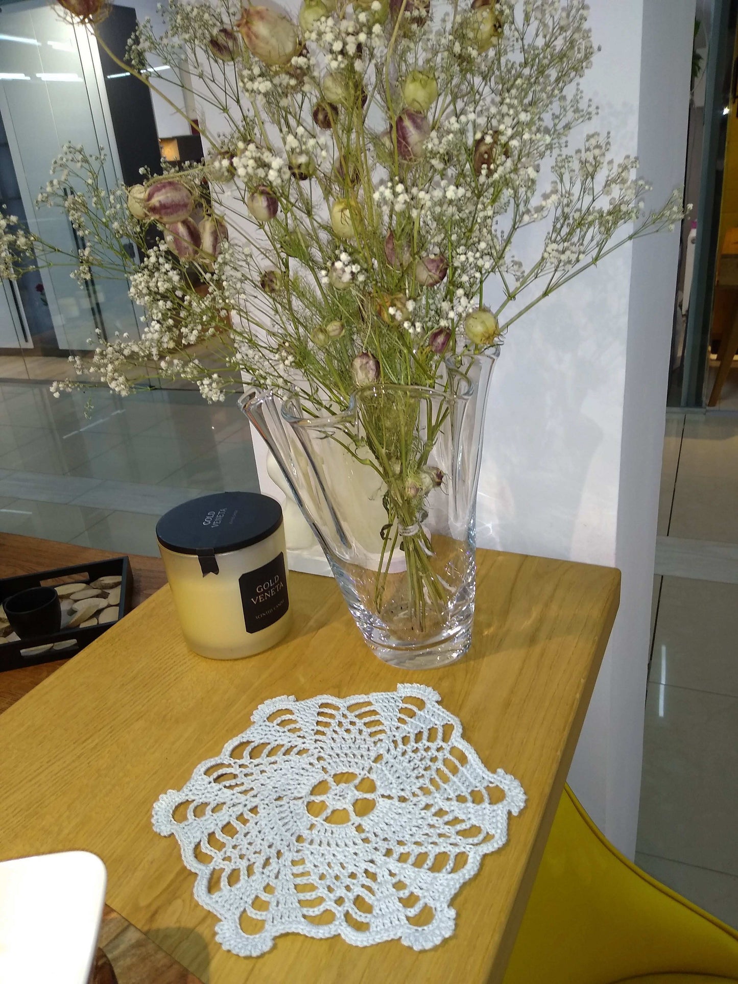 🍽️ N°13 Crochet Coasters - DecorWithTaste