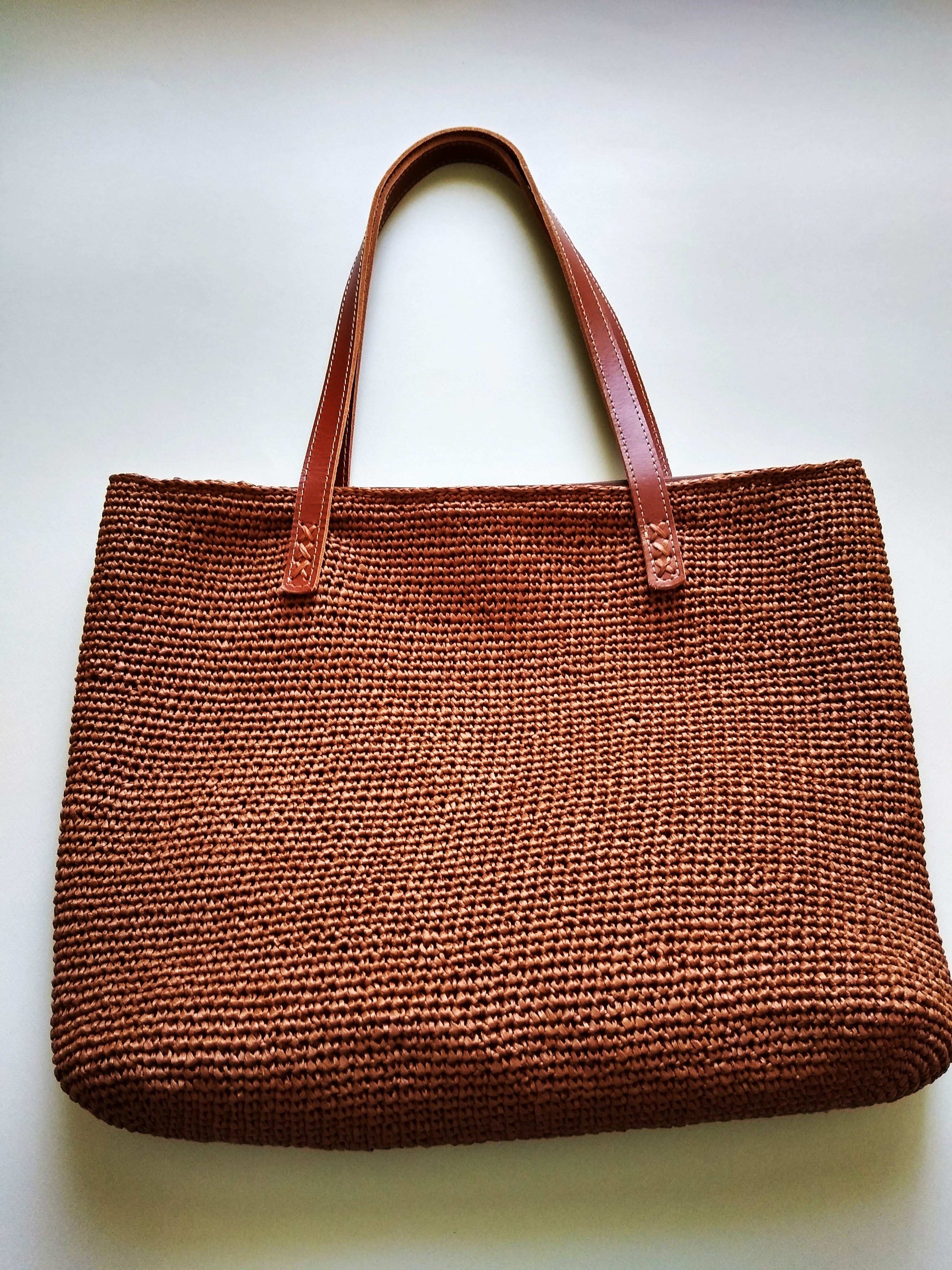 👝 N°97 Crochet Shoulder Bag