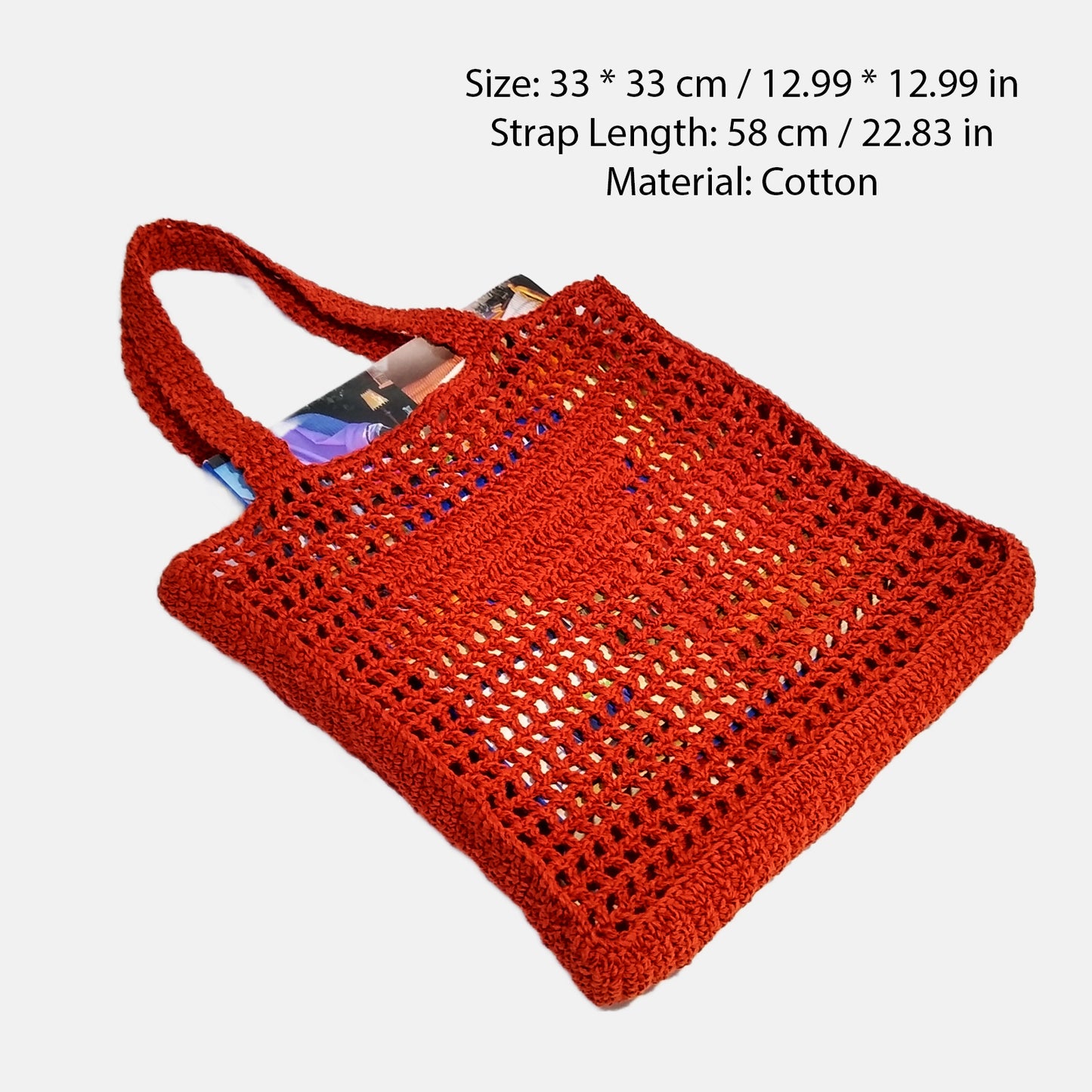 🛍️ N°46 Crochet Tote Bag