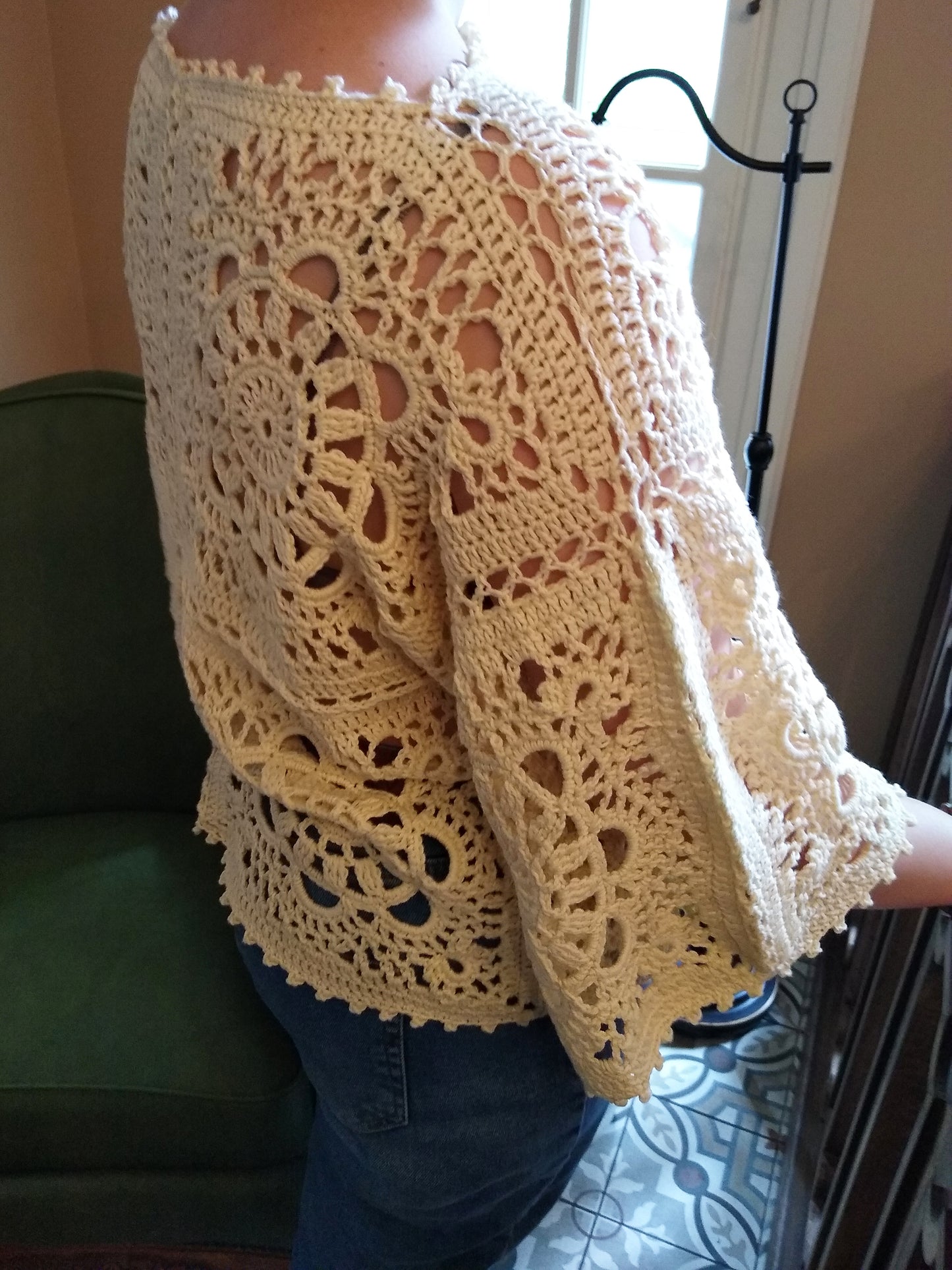 👚 N°126 Crochet Blouse