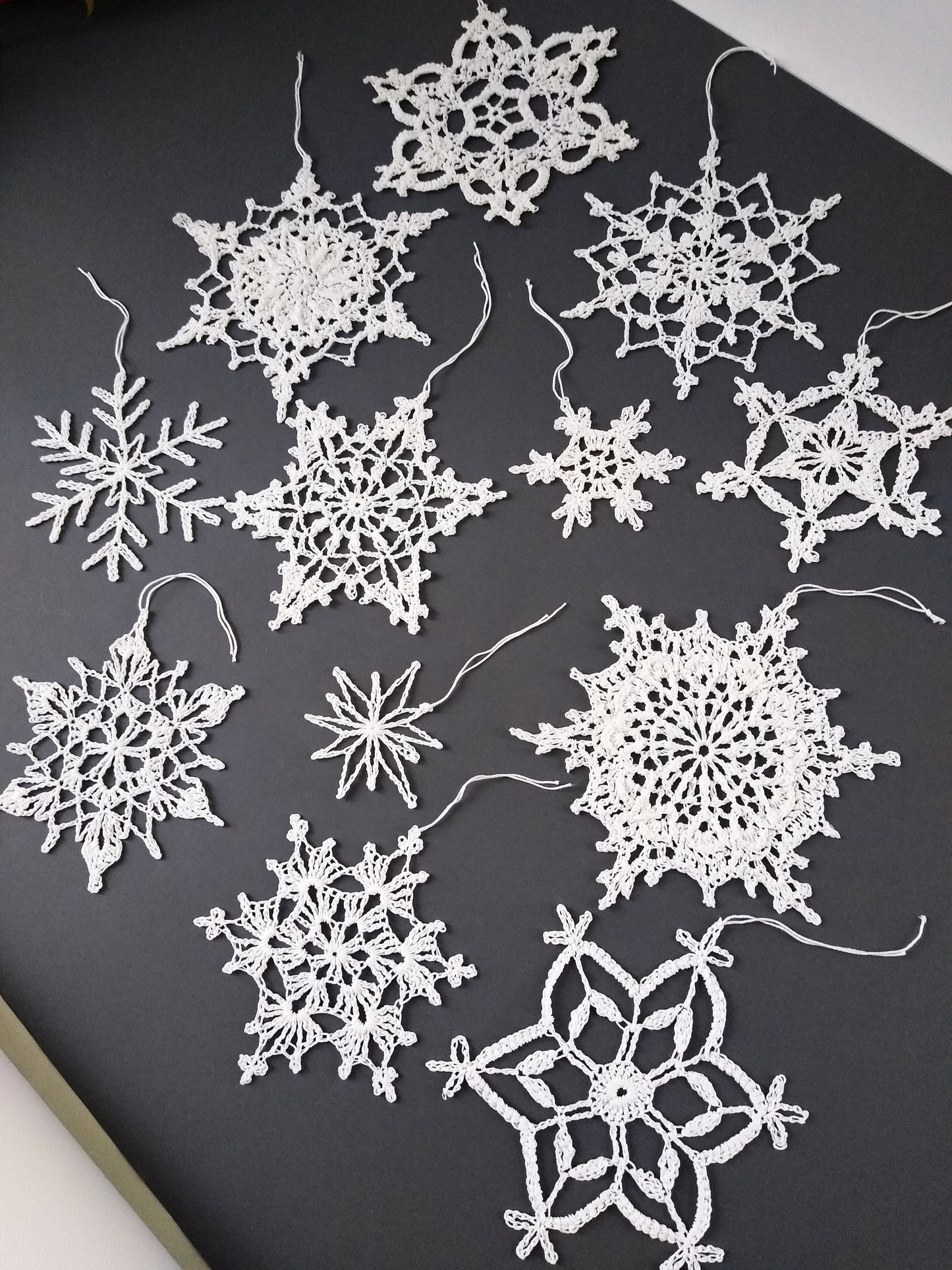 ❄️ N°130 Crochet Snowflake Set
