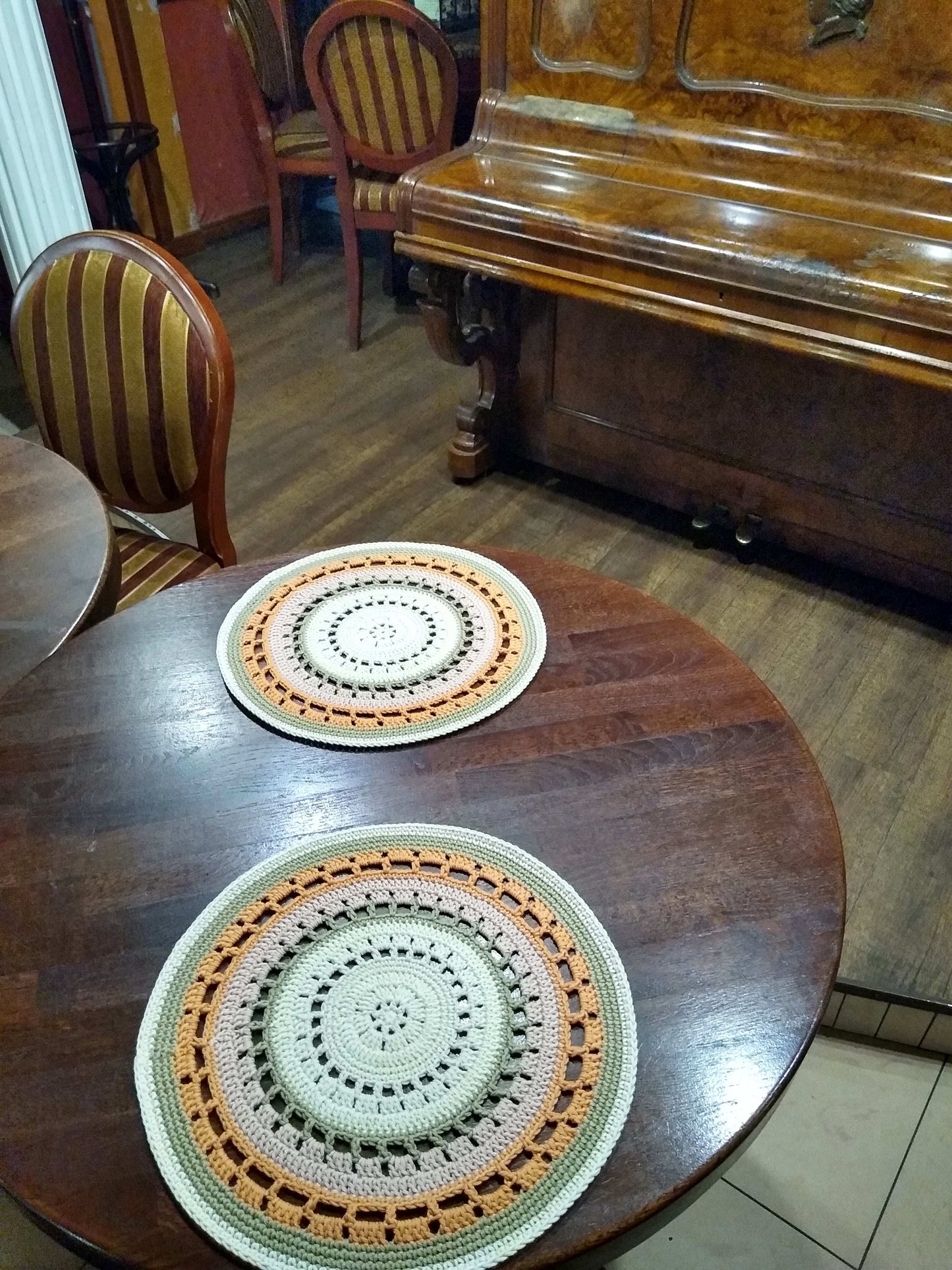 š½ļø N°23 Crochet Placemat - DecorWithTaste