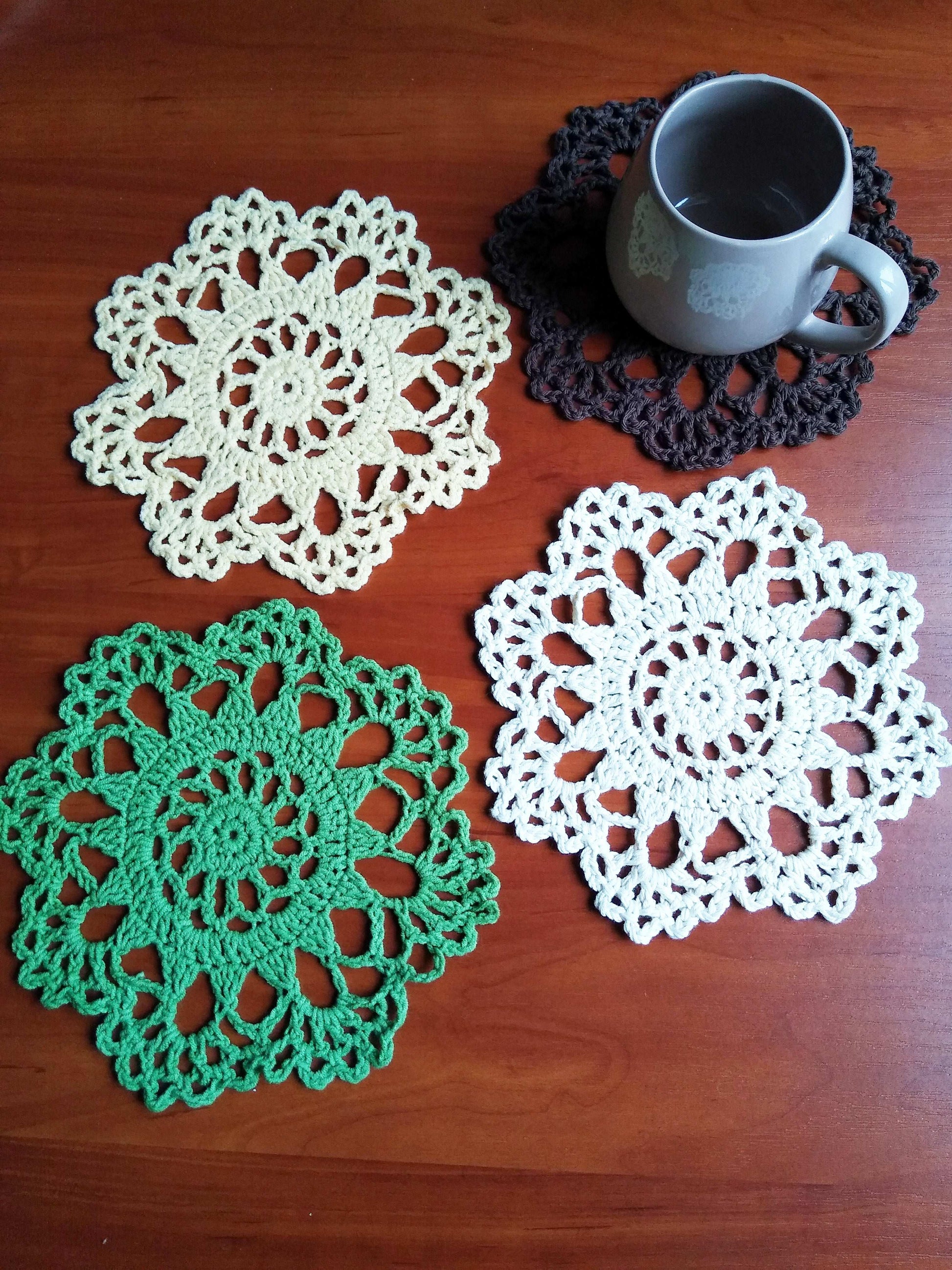 ☕ N°38 Crochet Coasters