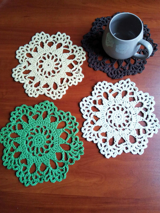 ☕ N°38 Crochet Coasters