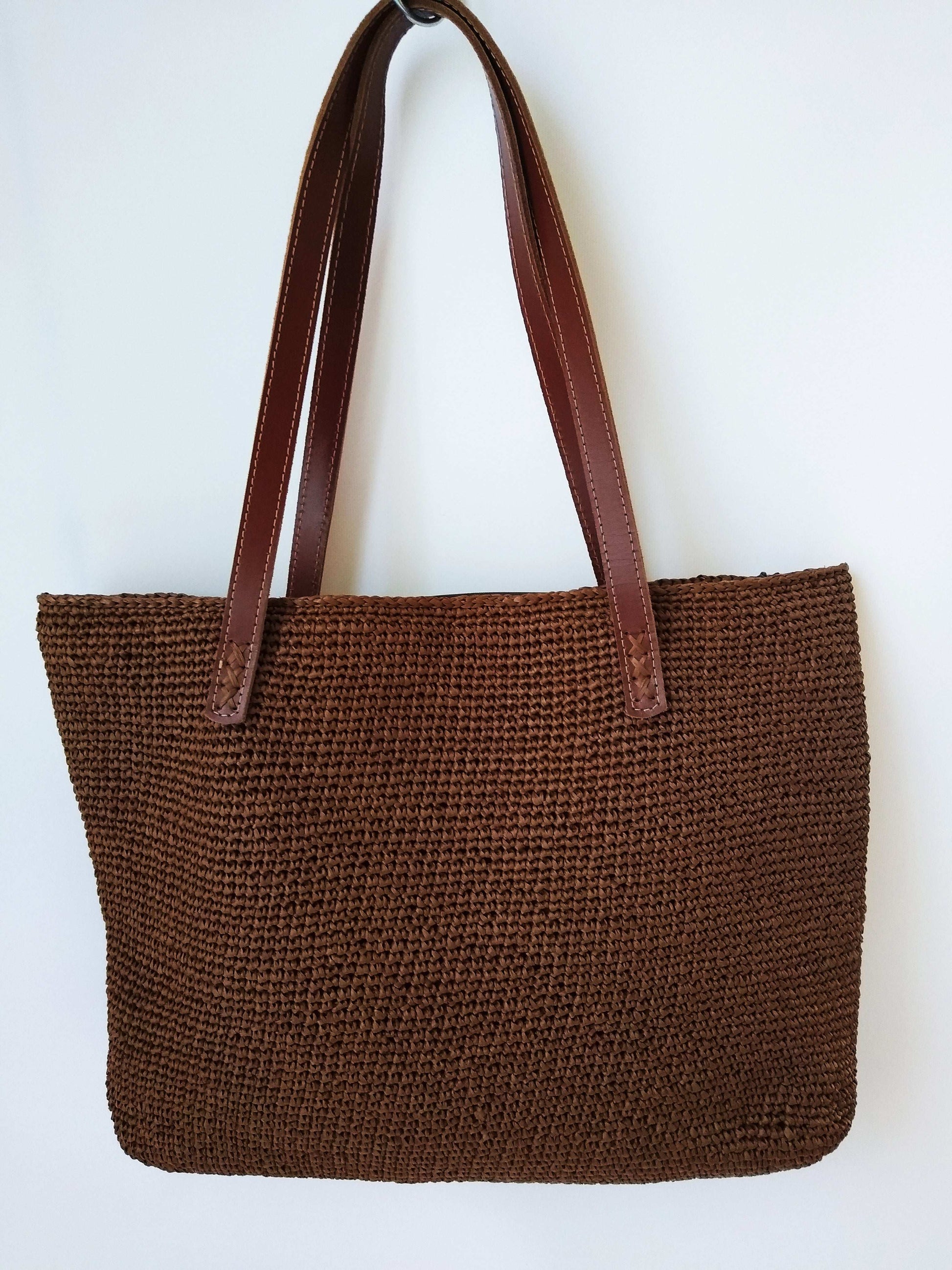 👝 N°97 Crochet Shoulder Bag