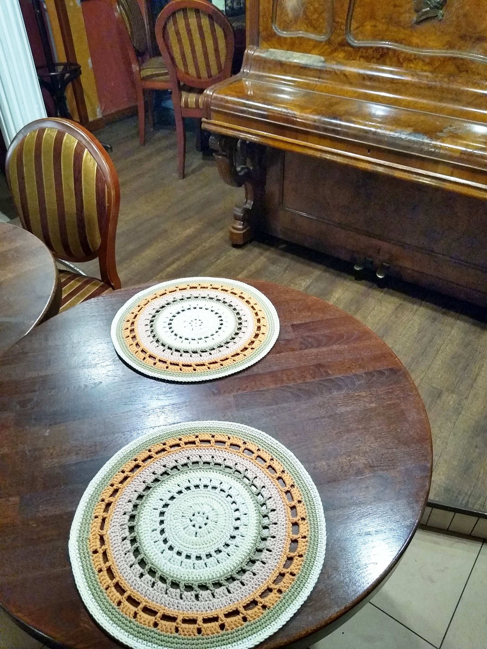 🍽️ N°35 Crochet Placemat