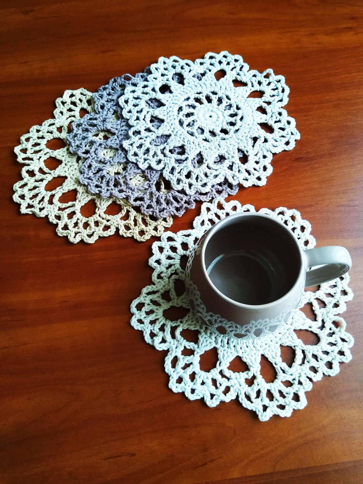 ☕ N°38 Crochet Coasters