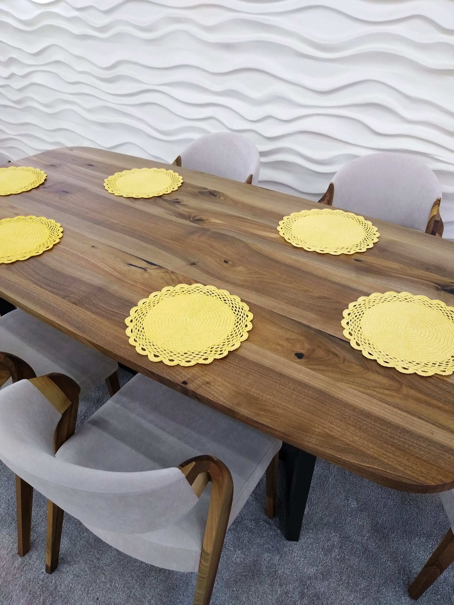🍽️ N°6 Crochet Placemat - DecorWithTaste