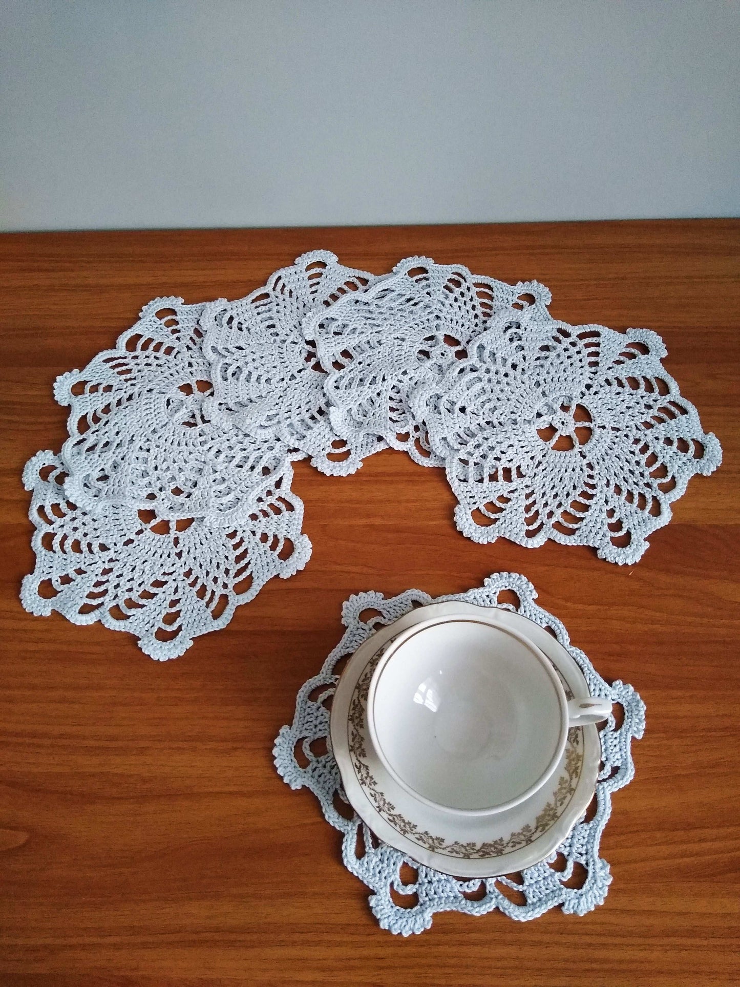 🍽️ N°13 Crochet Coasters - DecorWithTaste