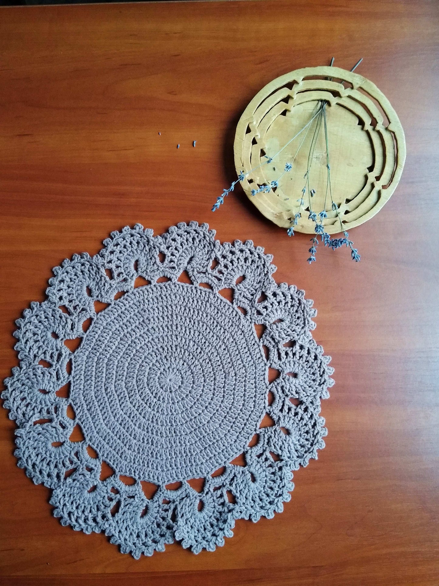 🍽️ N°5 Crochet Placemat - DecorWithTaste