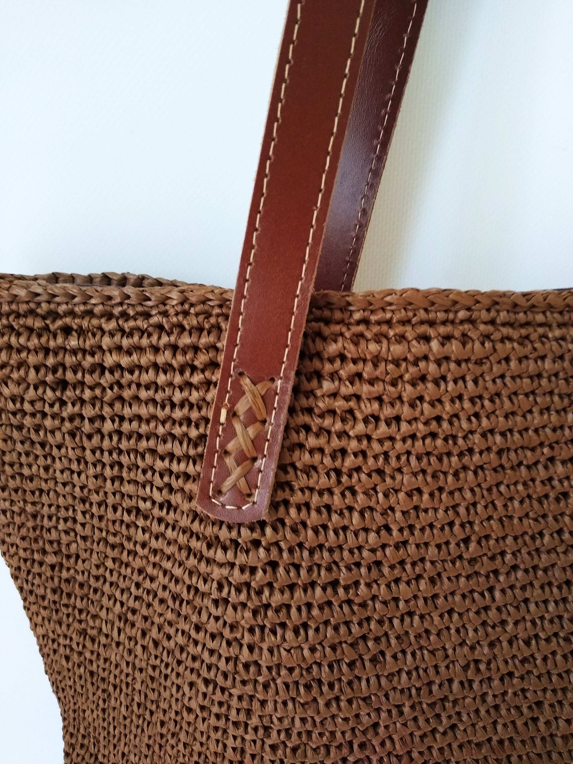 👝 N°97 Crochet Shoulder Bag