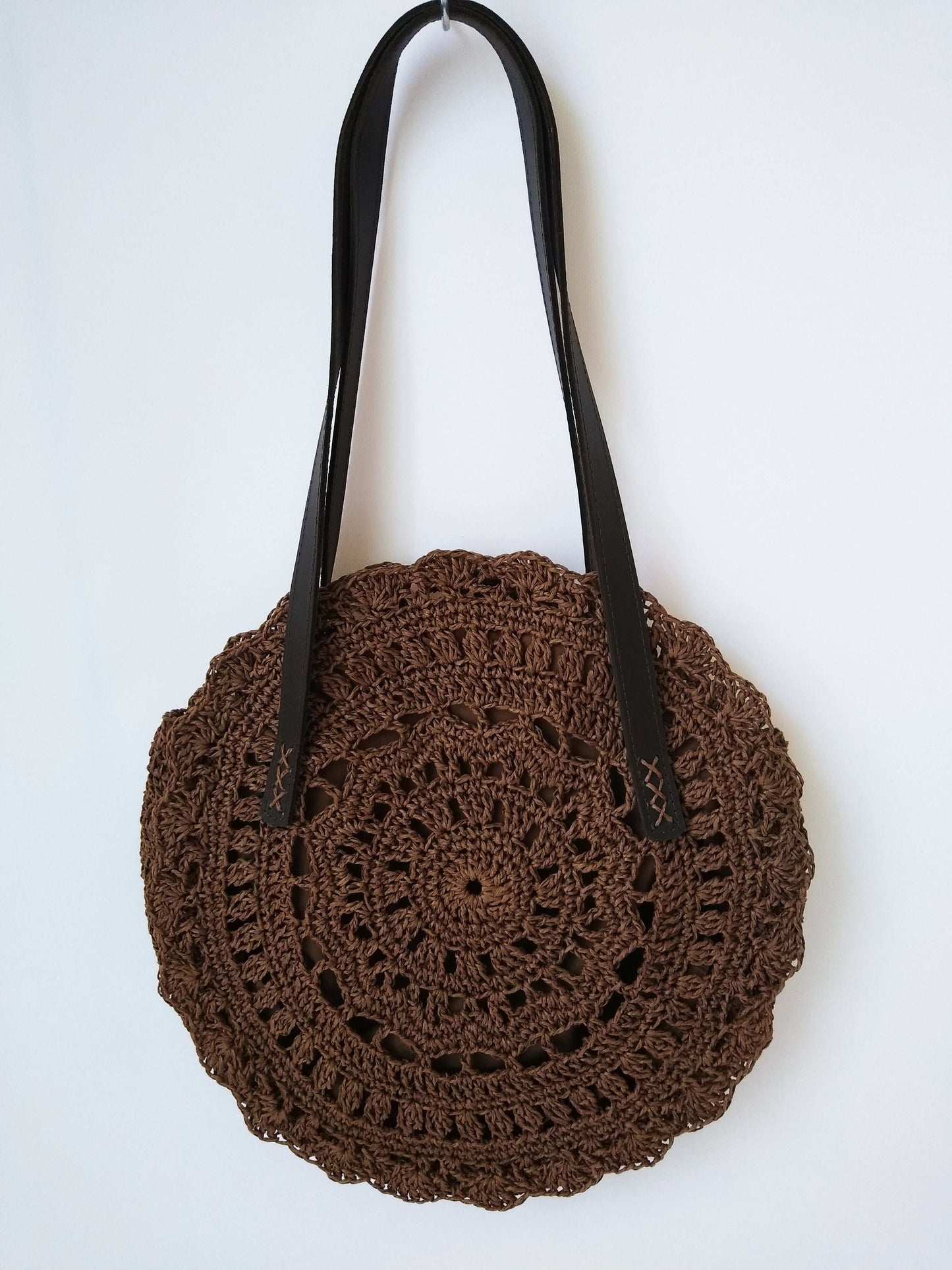 👝 N°96 Crochet Shoulder Bag